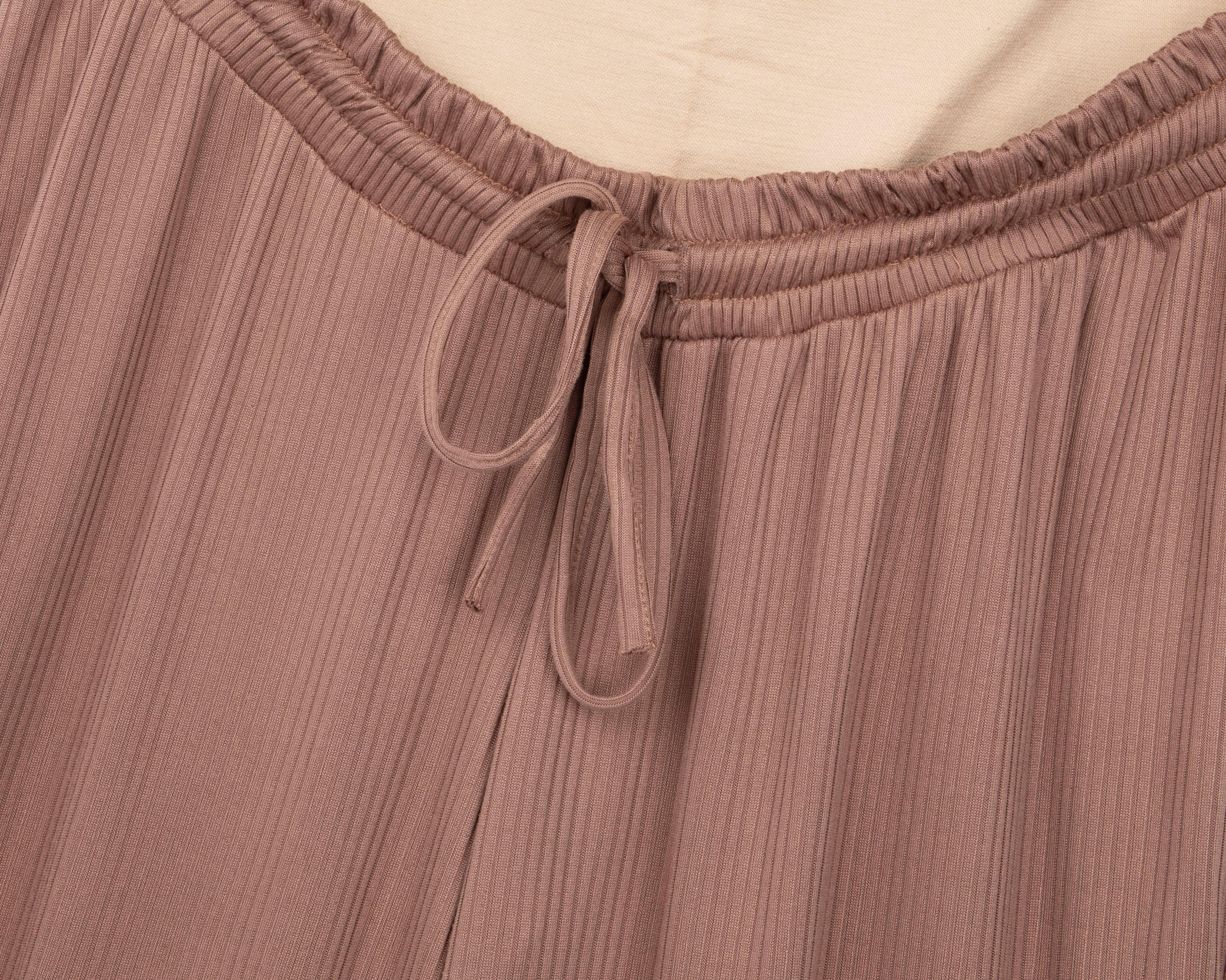 Foto 3 | Pantalón de Maternidad Mamá Bella Acanalado
