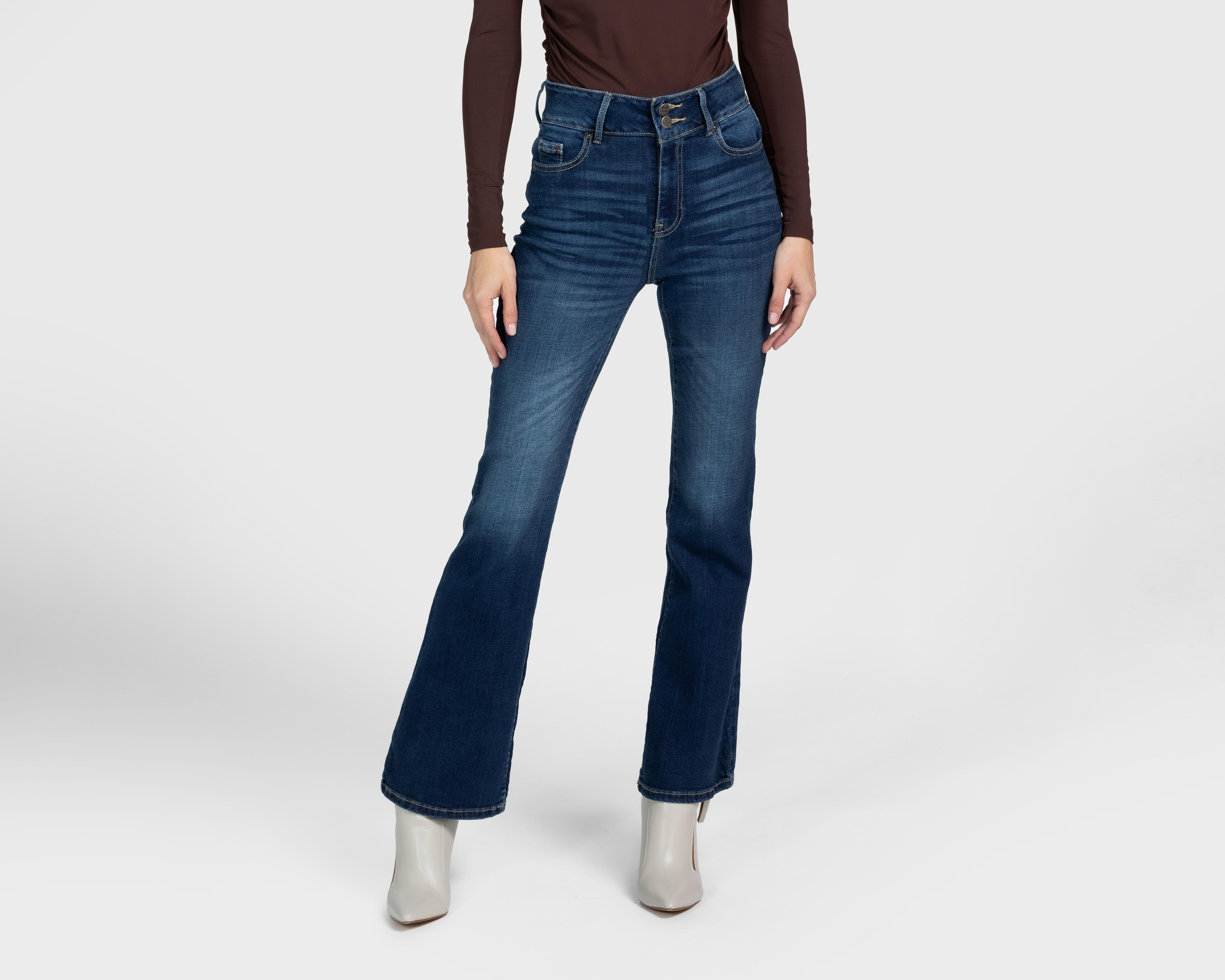 Foto 2 pulgar | Jeans Flare Boy London para Mujer
