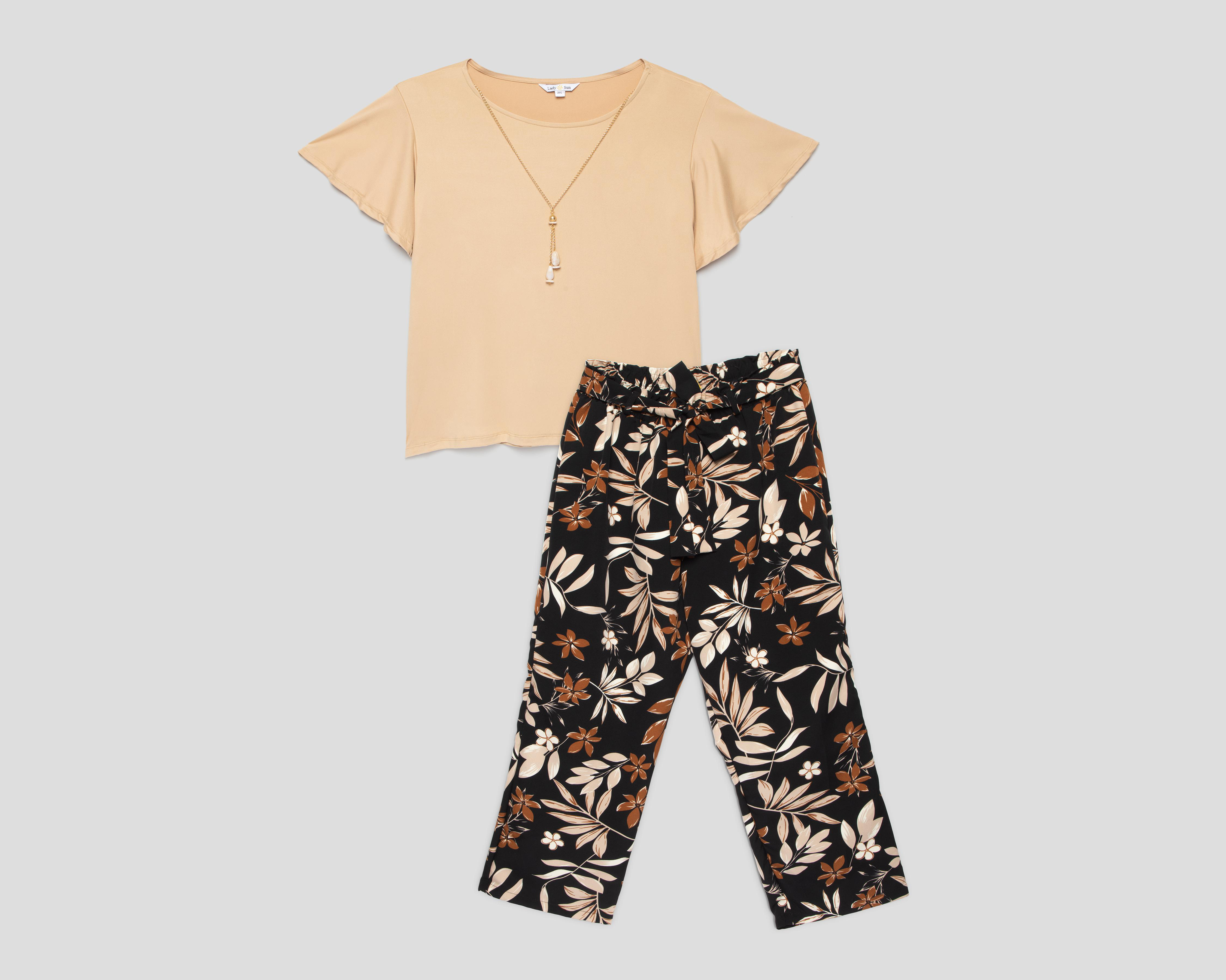 Foto 1 | Blusa y Pantalón Lady Sun para Mujer