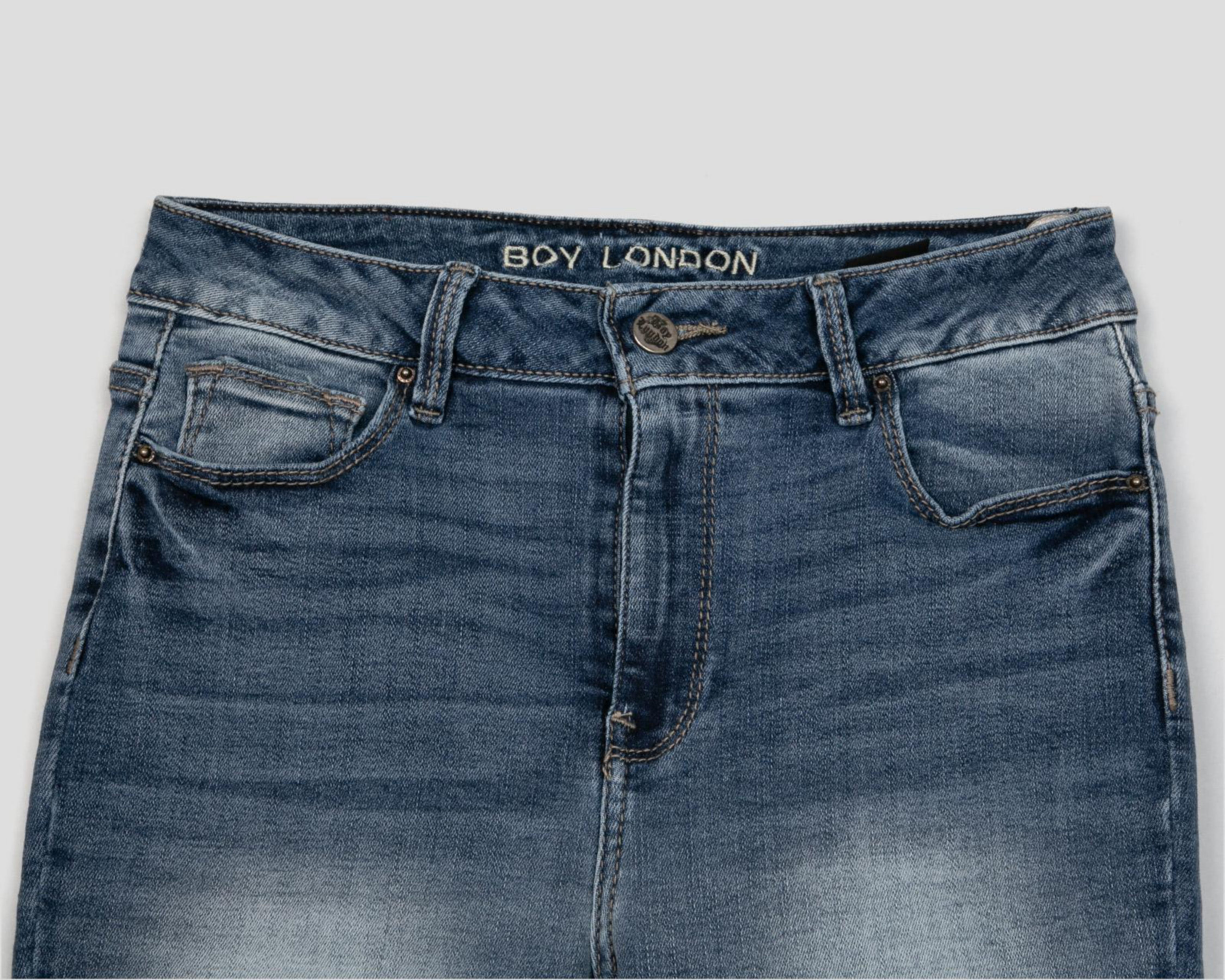 Foto 4 pulgar | Jeans Skinny Boy London para Mujer