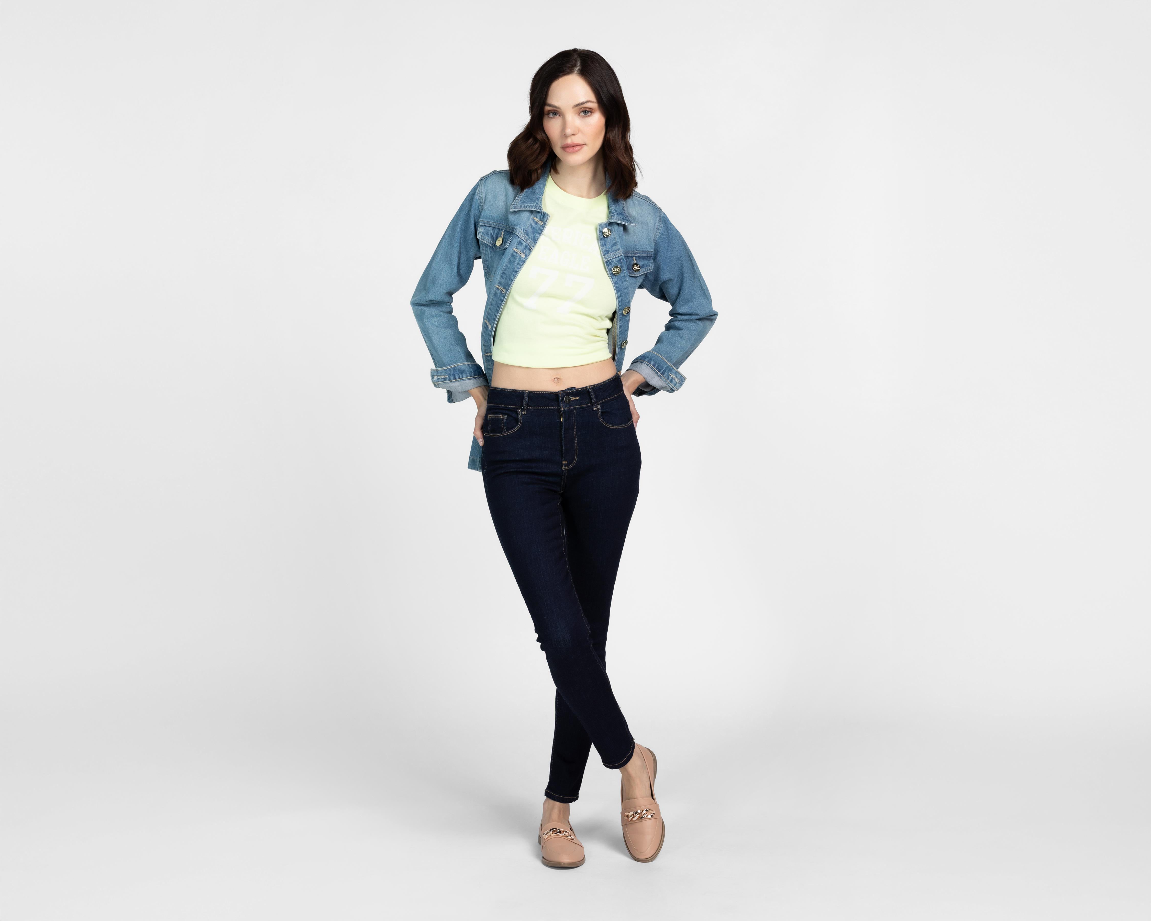 Foto 3 pulgar | Jeans Skinny Boy London para Mujer