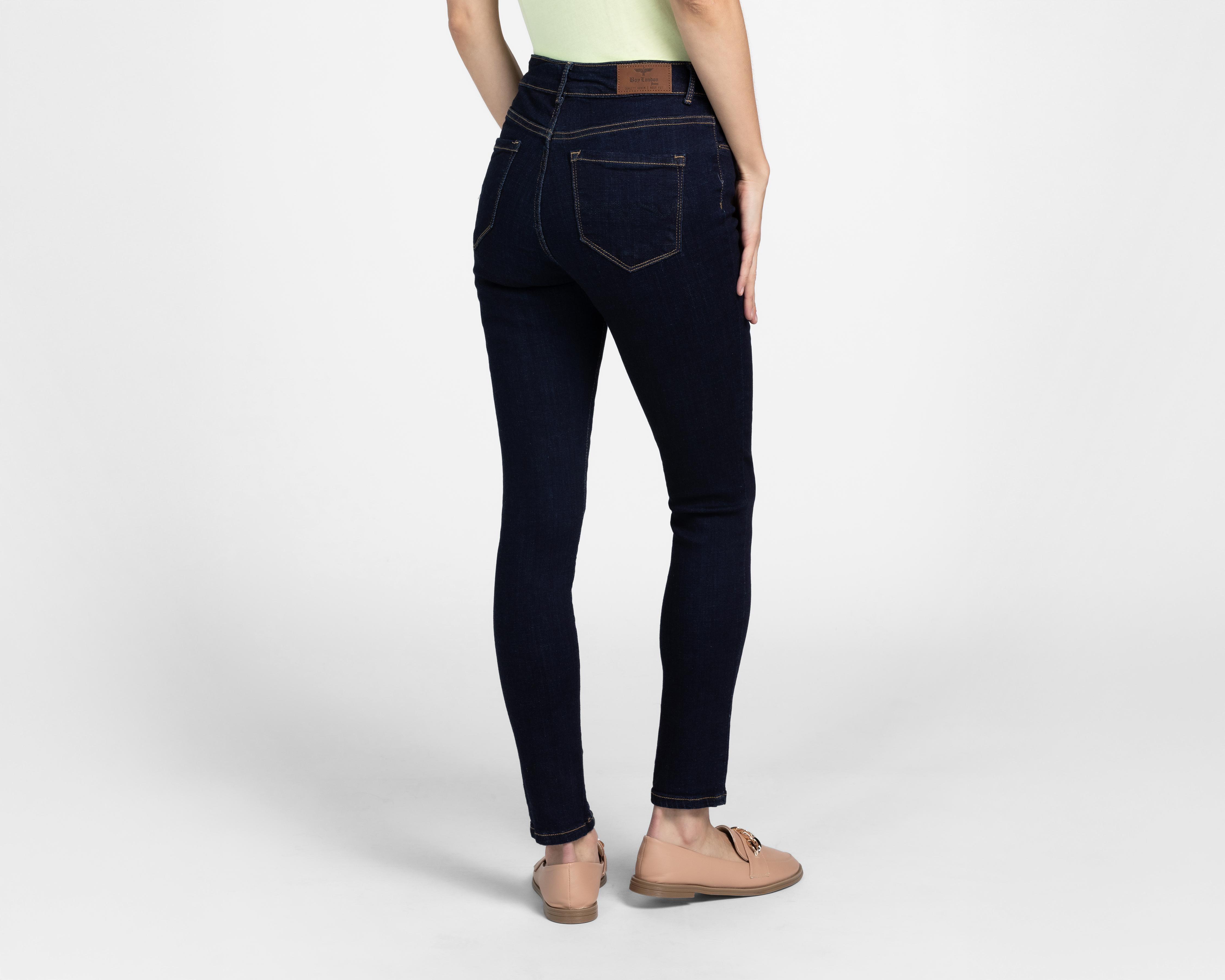 Foto 4 pulgar | Jeans Skinny Boy London para Mujer