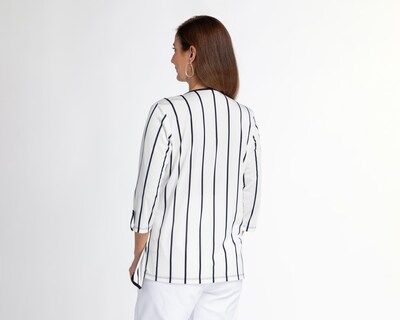 Foto 3 | Blusa Sahara Manga 3/4 con Collar