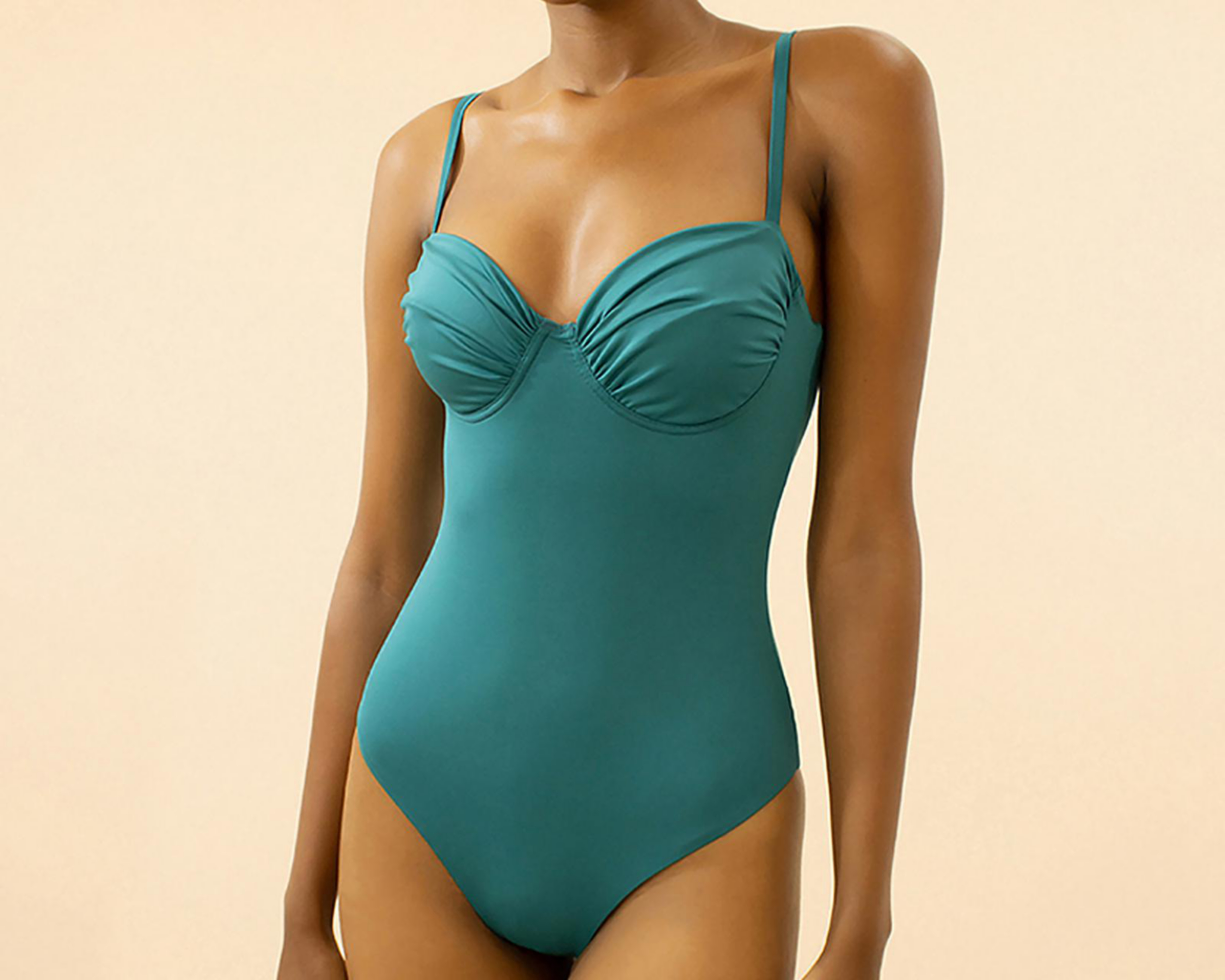 Foto 4 pulgar | Traje de Baño Lesoleil by Lanude con Varilla para Mujer