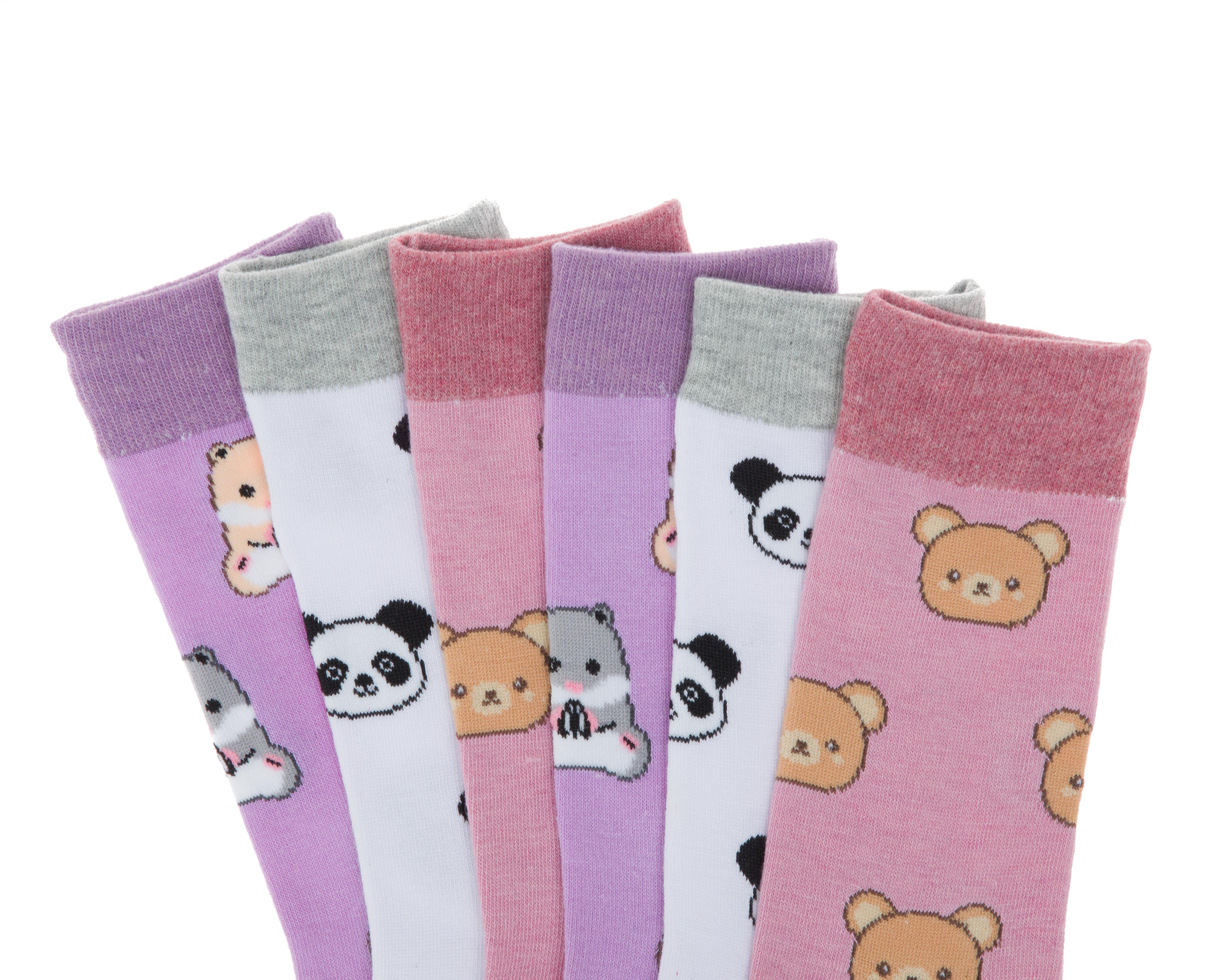 Foto 3 pulgar | Calcetas Largas Lovest para Mujer 3 Pares