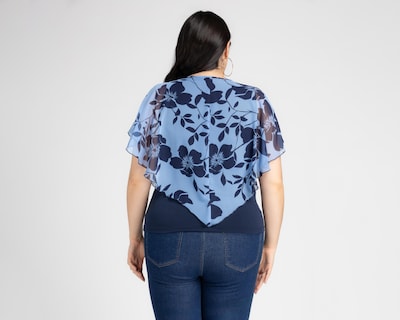 Foto 3 | Blusa Lady Sun Estampado Floral con Collar