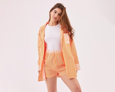 Foto 4 | Pijama Bubies para Mujer 3 Piezas