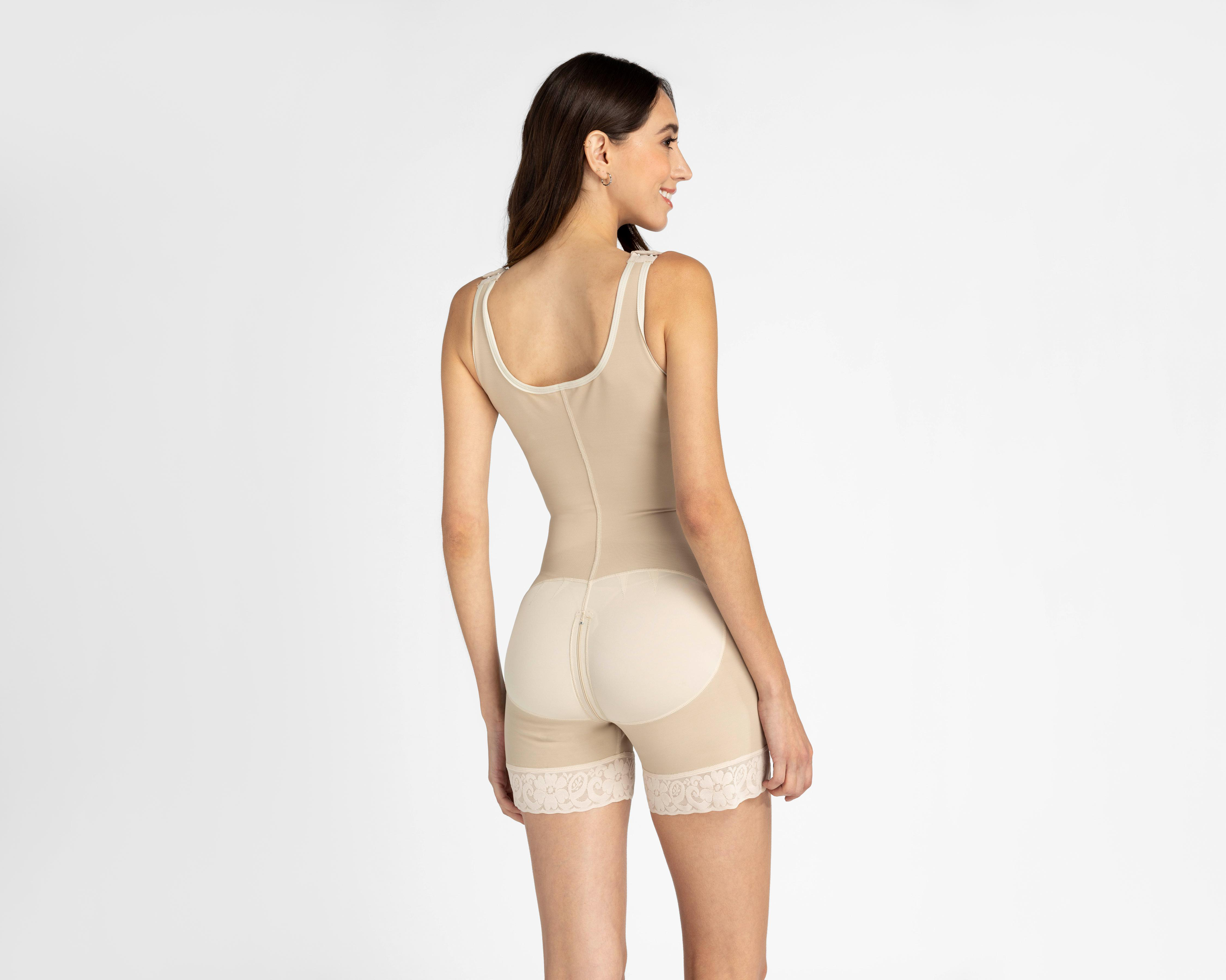 Foto 3 pulgar | Body con Control Lanude con Cierre para Mujer