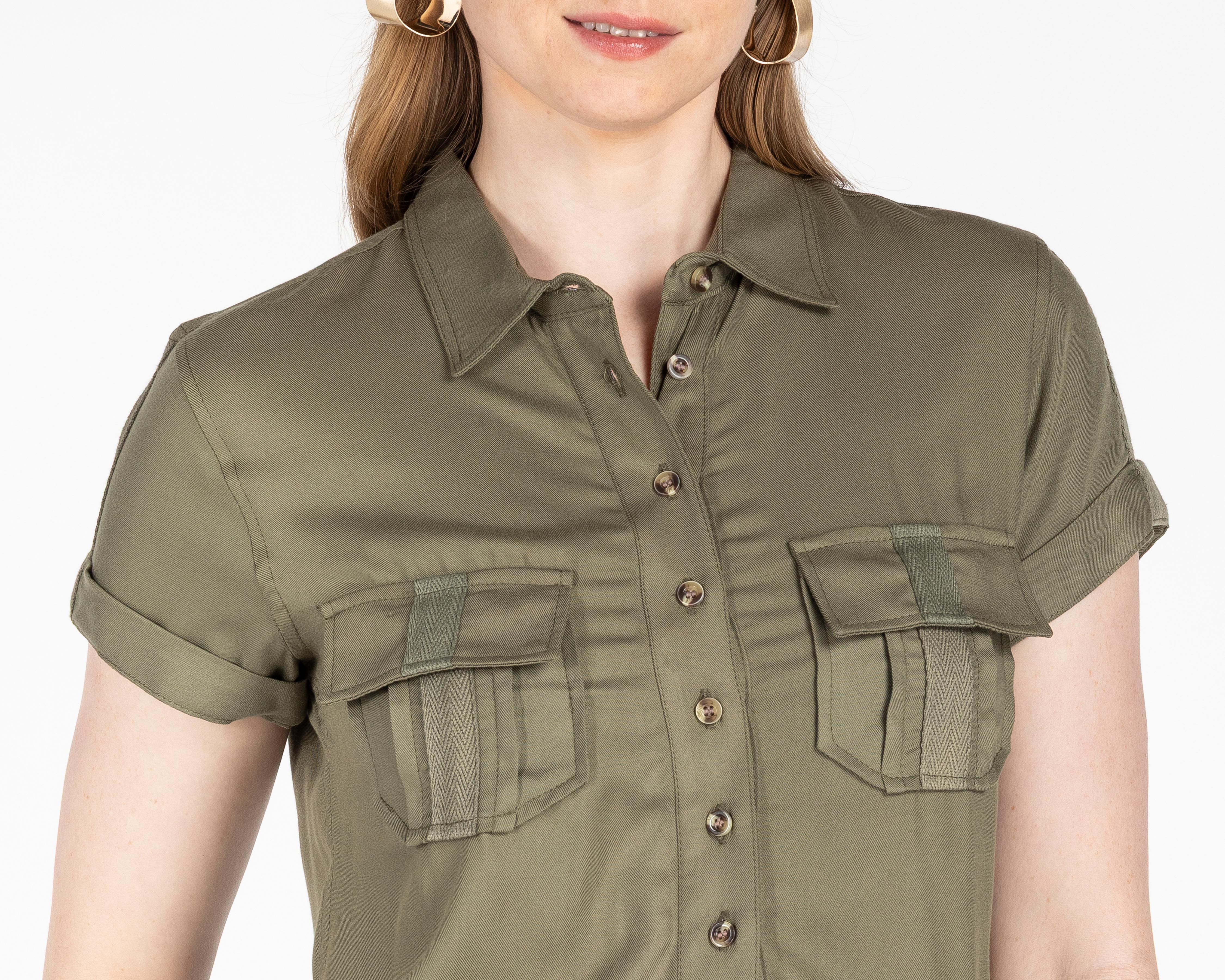 Foto 4 | Blusa Jennifer Lopez Manga Corta Juvenil