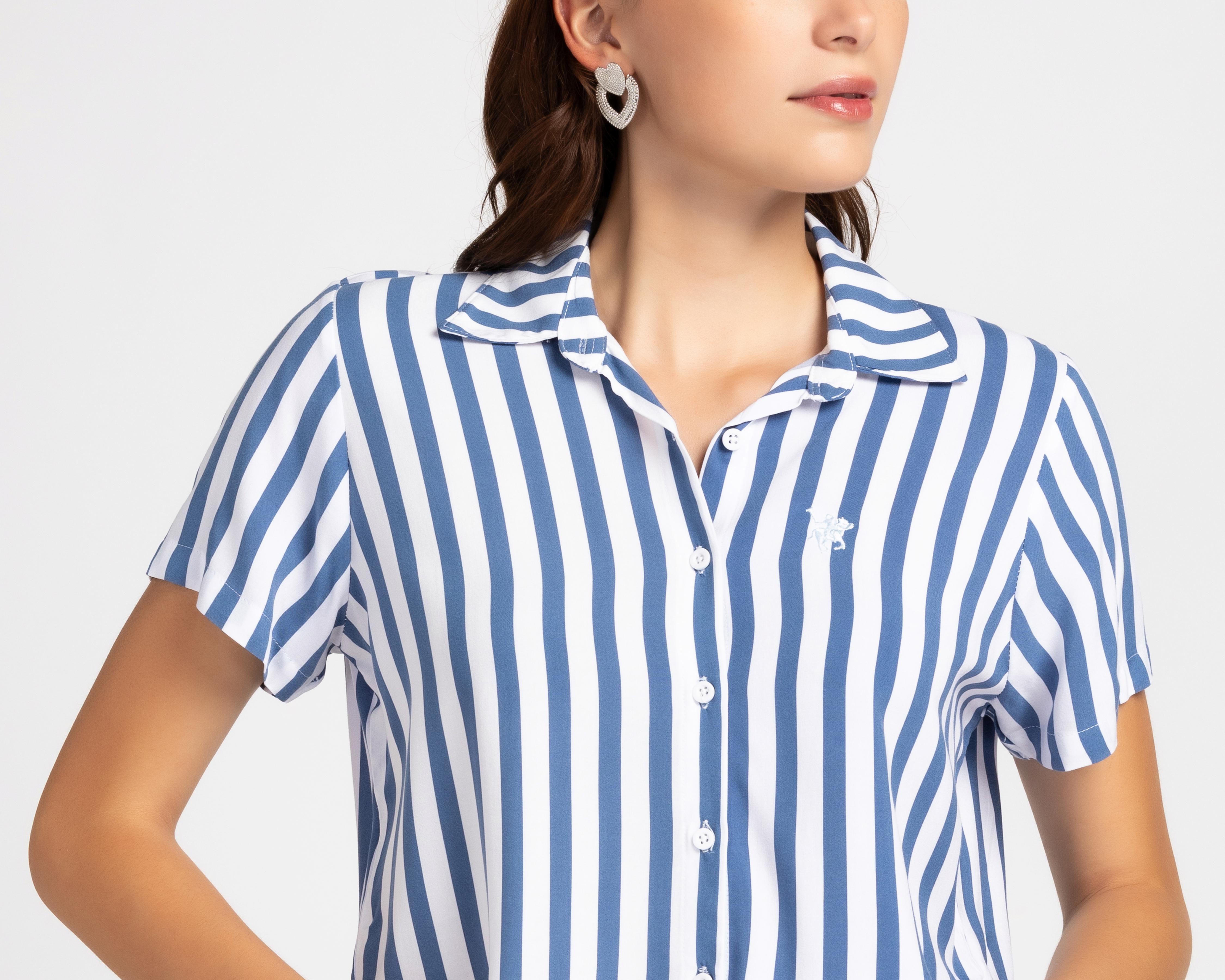 Foto 5 pulgar | Blusa York Team Polo Club Manga Corta para Mujer