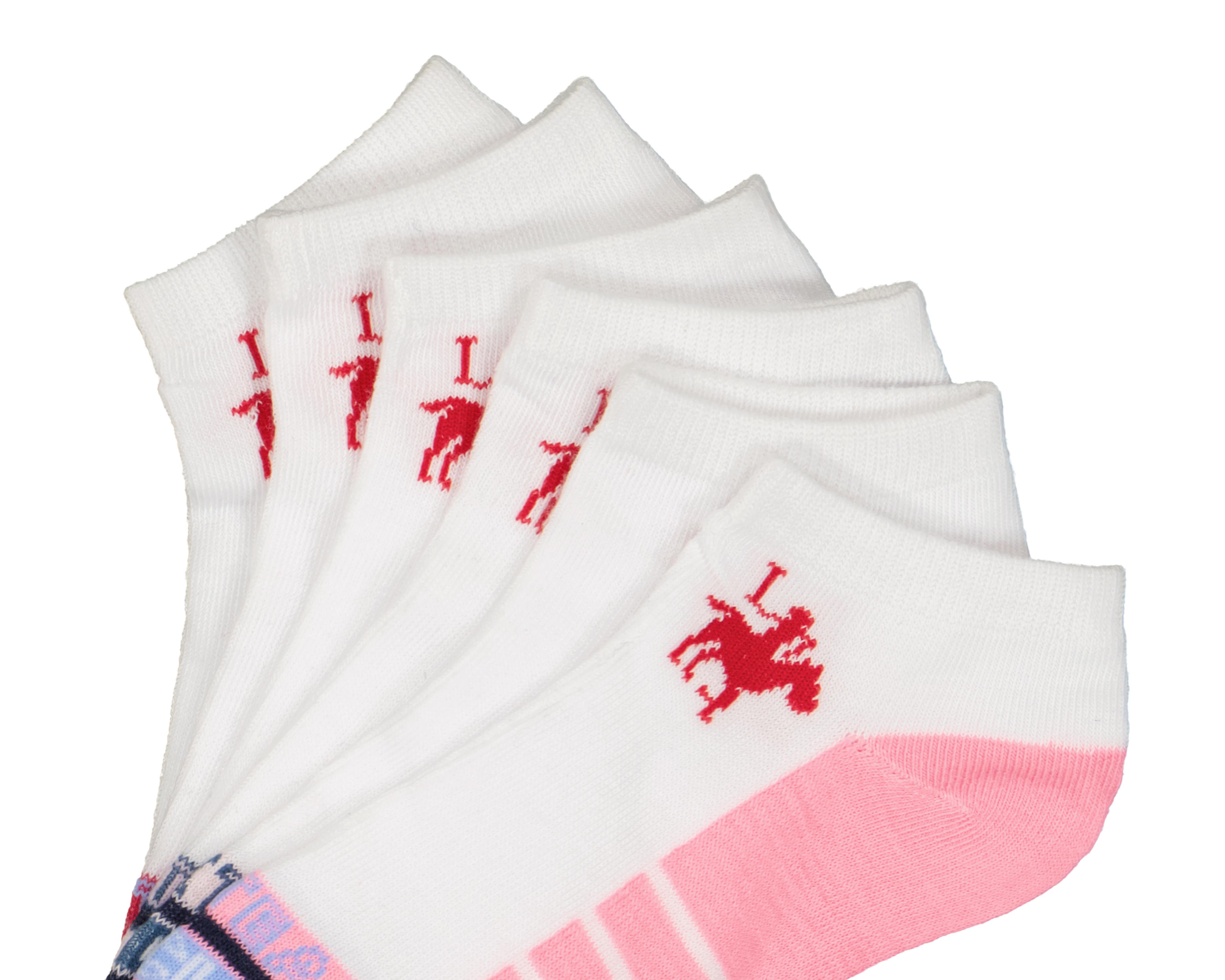Foto 3 pulgar | Calcetines York Team Polo Club para Mujer 6 Pares