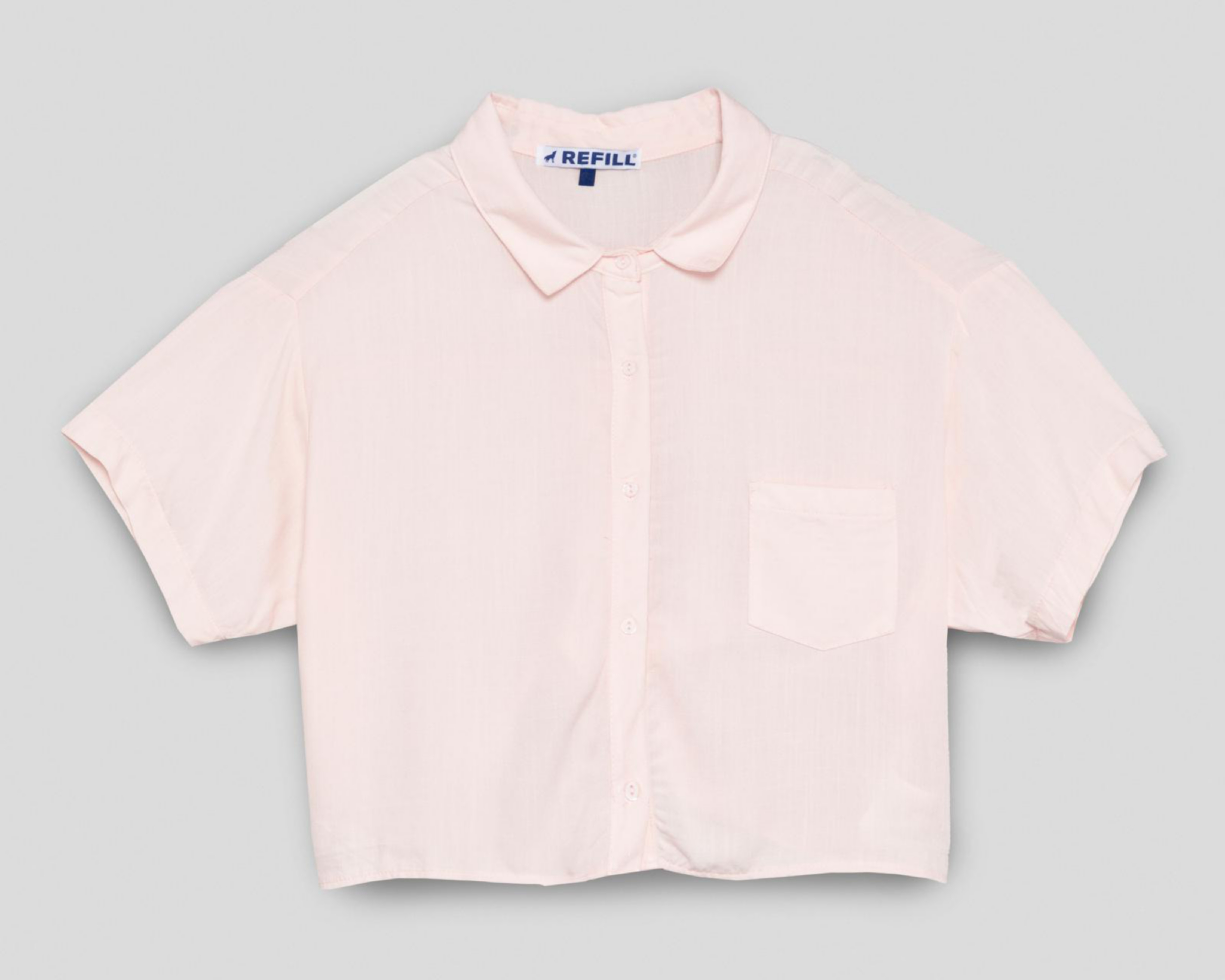 Blusa Refill Manga Corta para Mujer