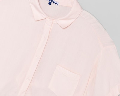 Foto 3 | Blusa Refill Manga Corta para Mujer