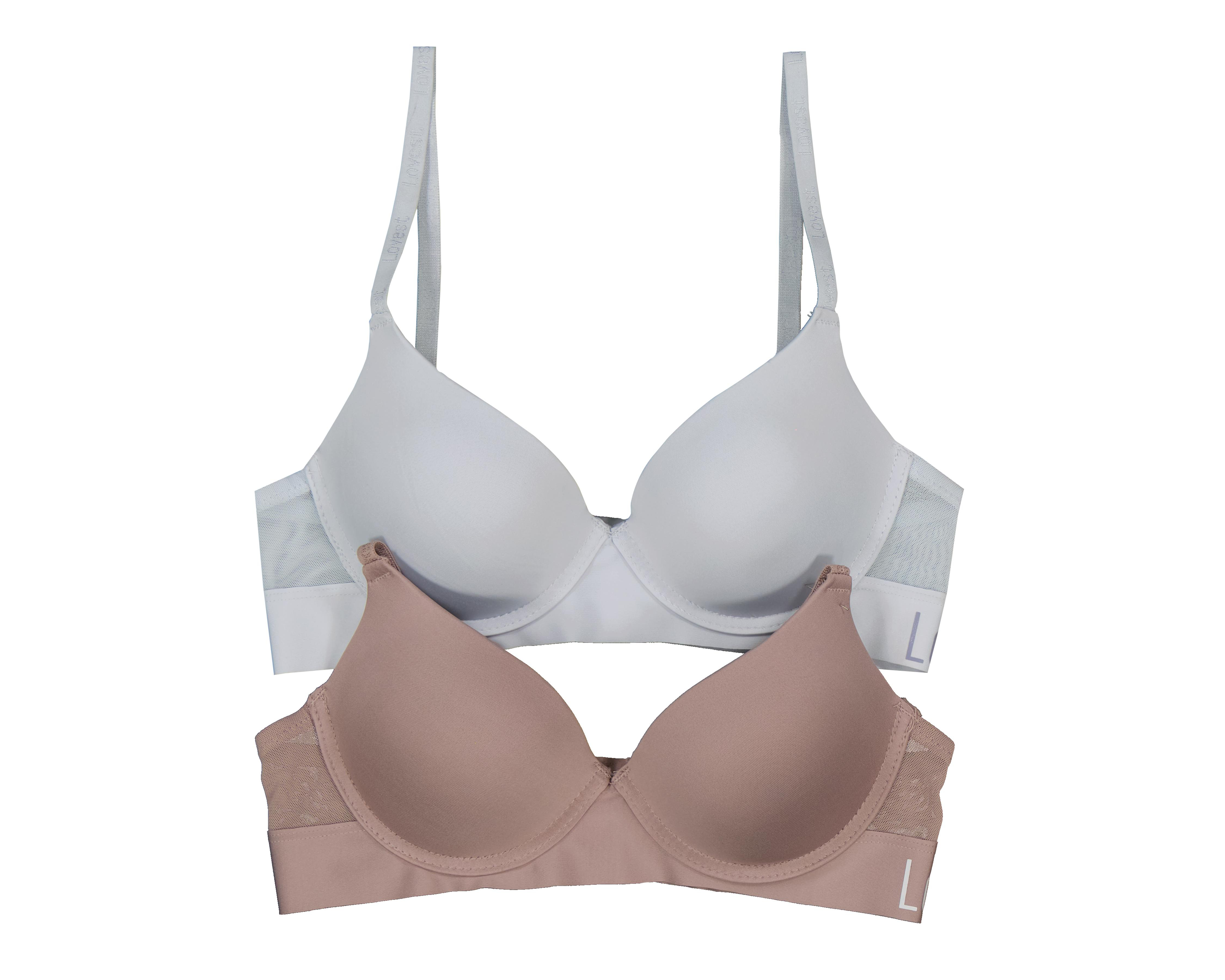 Brasier Media Copa Tirantes Ajustables Lovest 2 Piezas