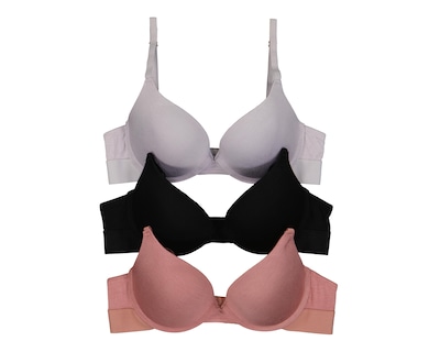 Foto 1 | Brasier Media Copa Liso Beauty Secret 3 Pack