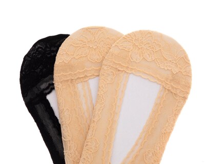 Foto 2 | Calcetas Invisibles Lovest para Mujer 3 Pares