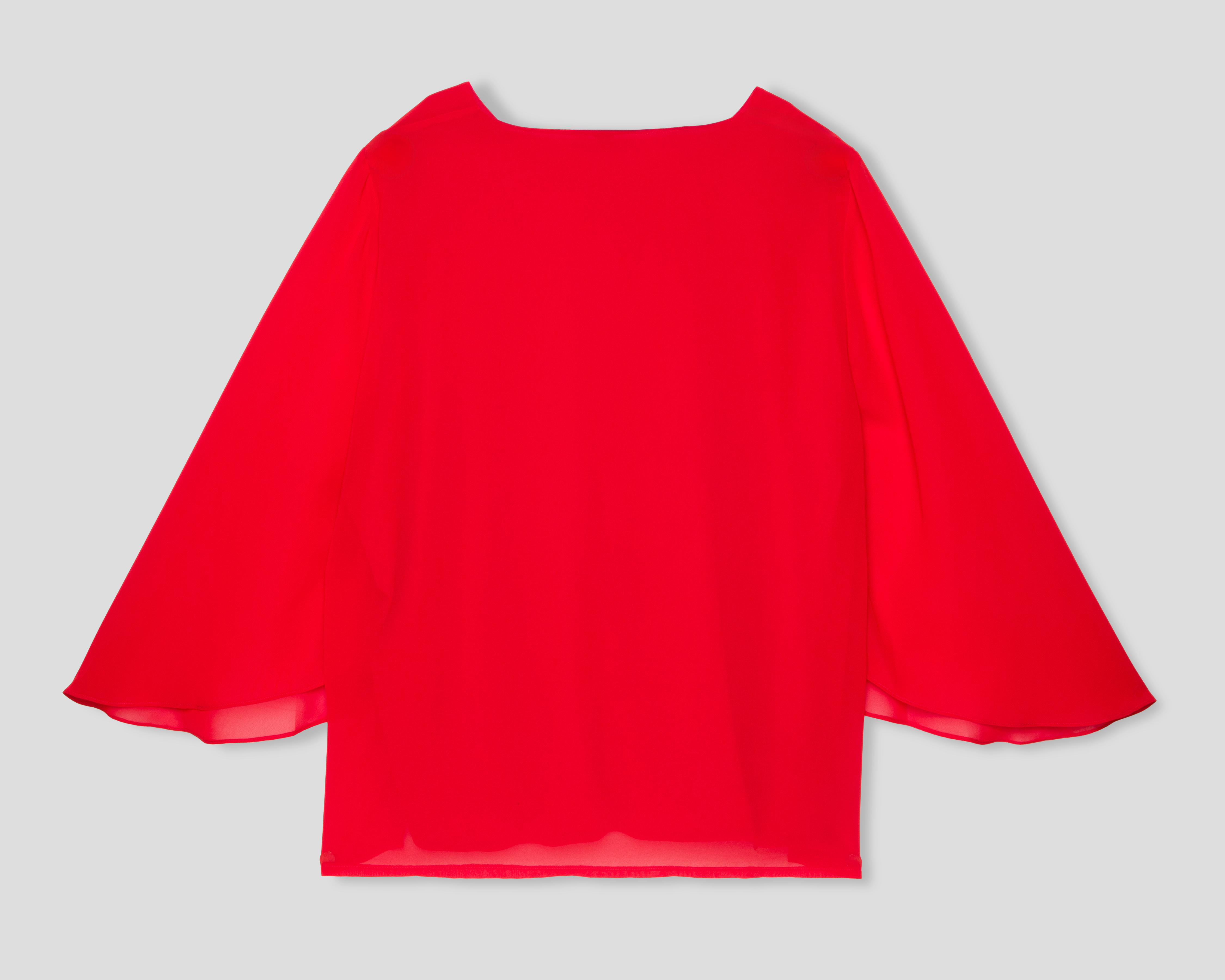 Foto 3 pulgar | Blusa Roja Sahara para Mujer