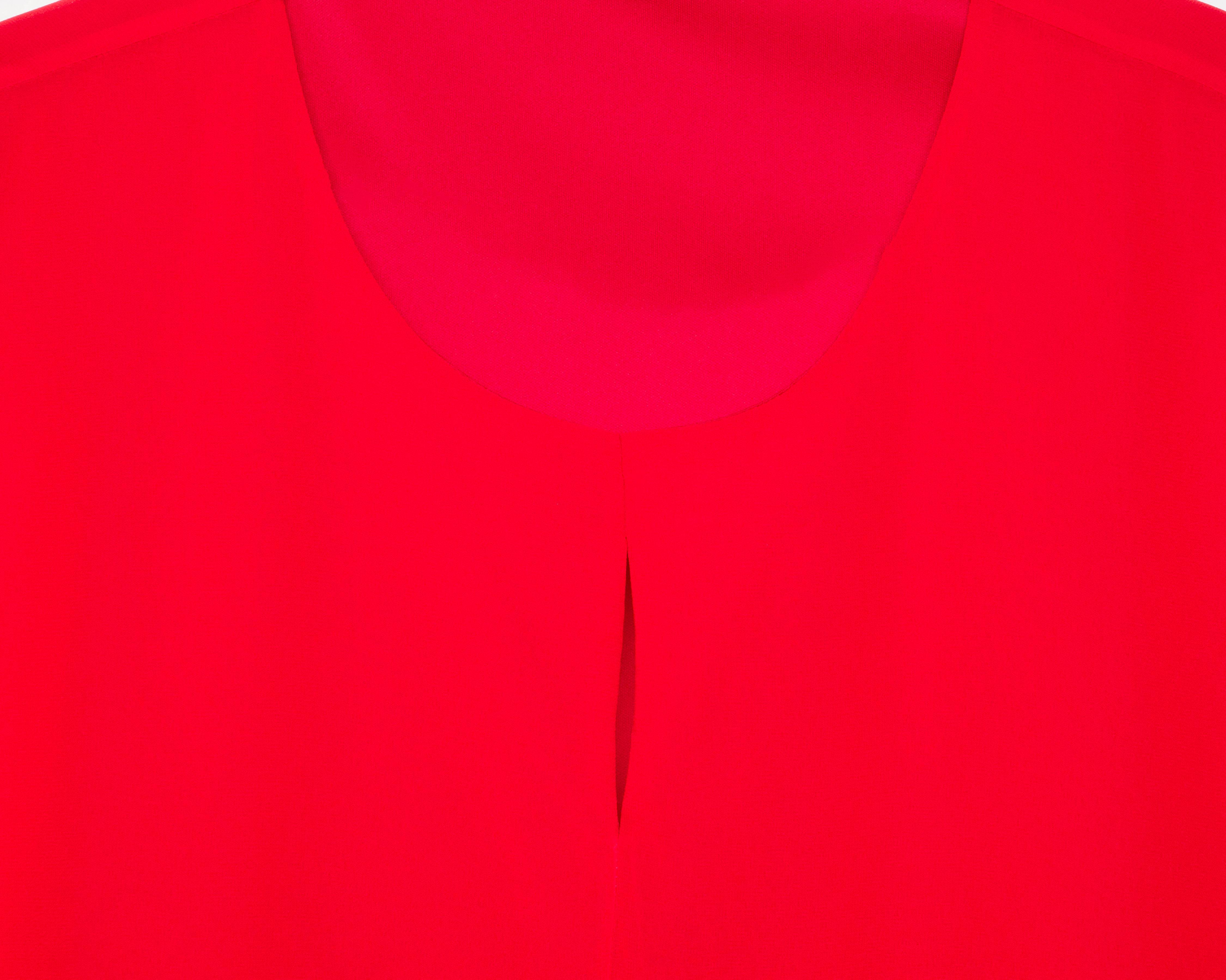 Foto 4 pulgar | Blusa Roja Sahara para Mujer