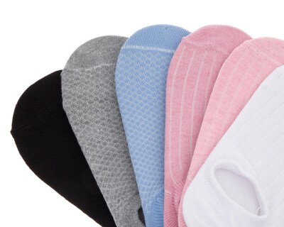 Foto 2 | Calcetas Invisibles Lovest para Mujer 6 Pares