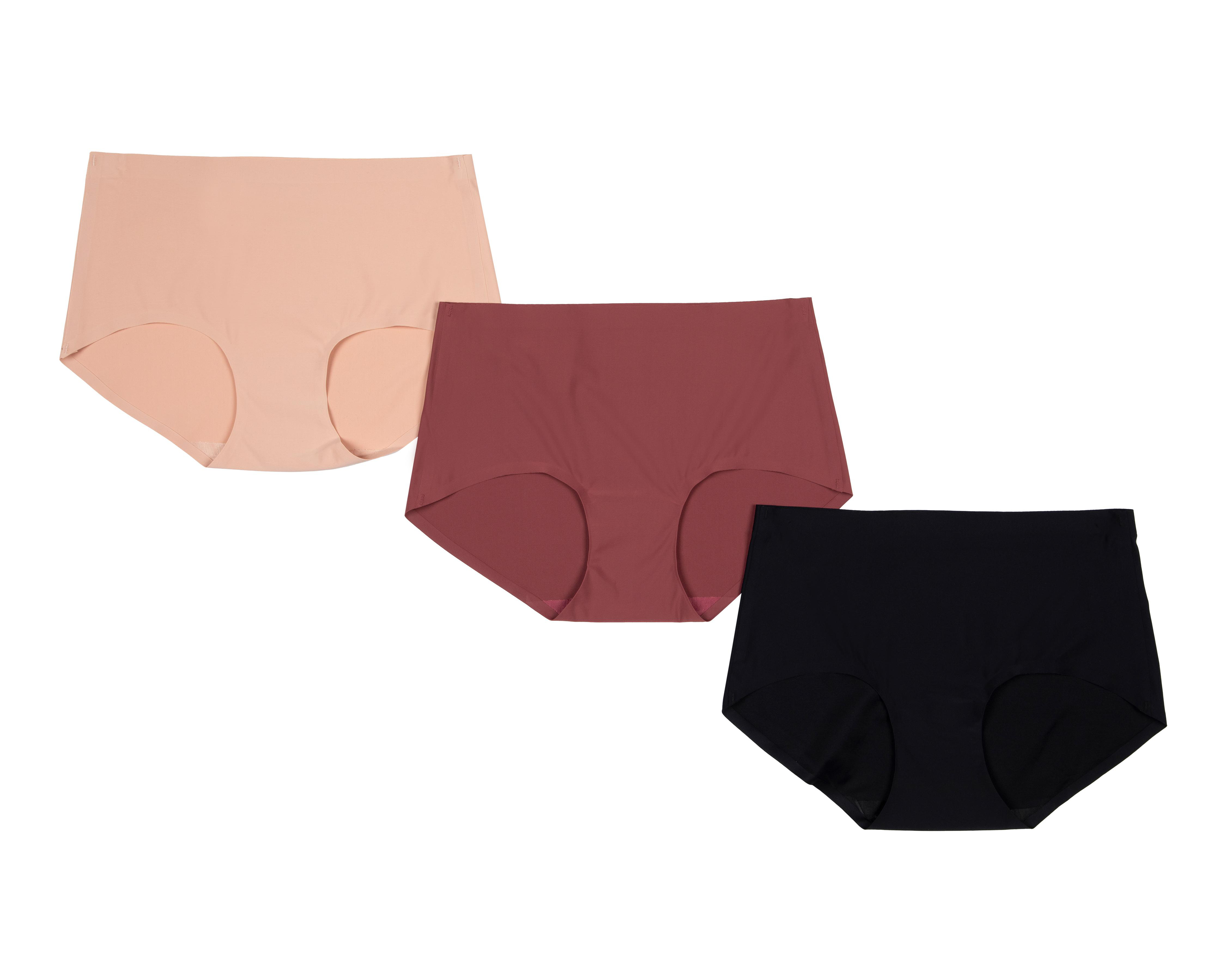 Foto 2 pulgar | Pantaleta con Cintura Elástica Strm Line para Mujer 3 Piezas