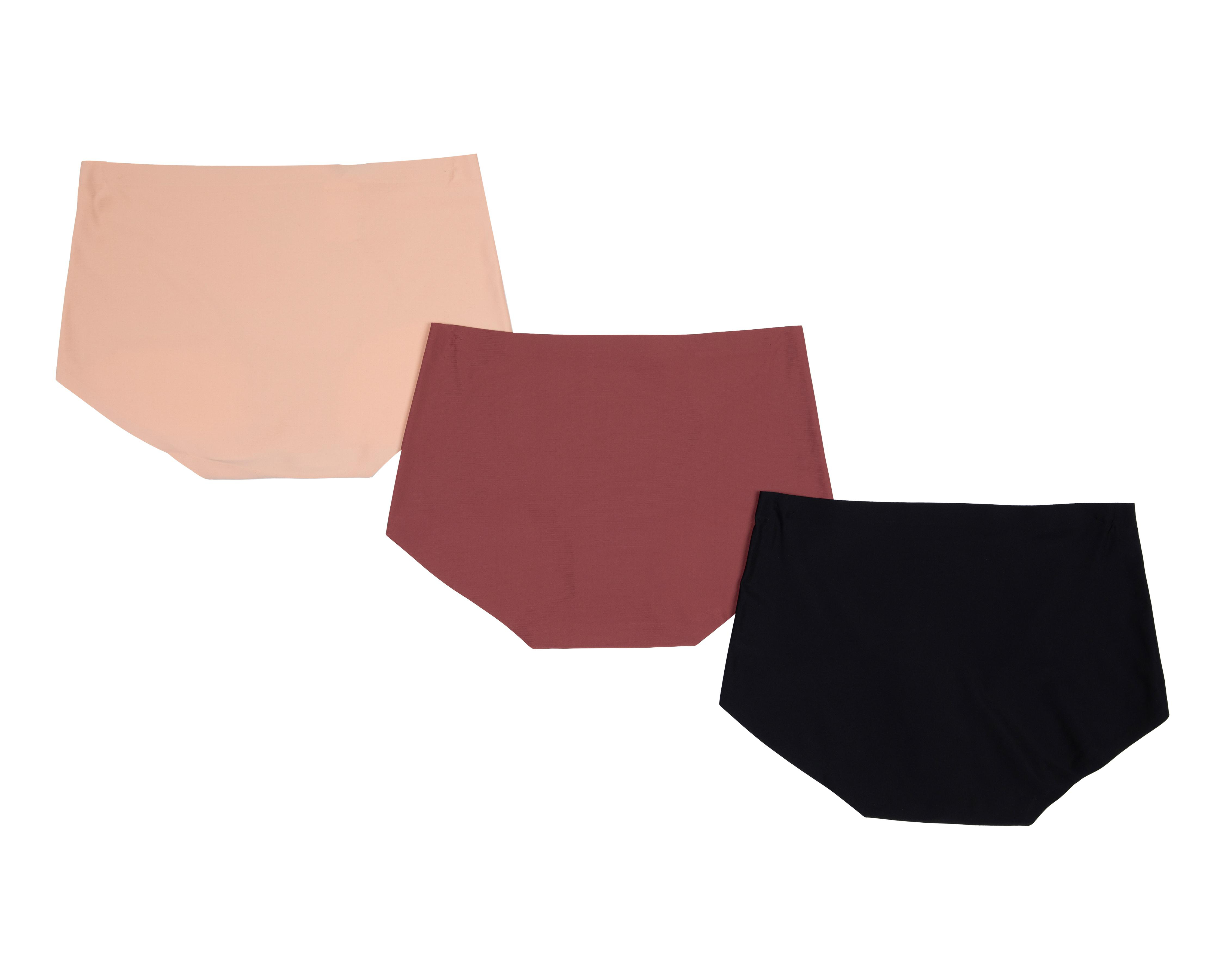 Foto 3 pulgar | Pantaleta con Cintura Elástica Strm Line para Mujer 3 Piezas
