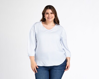 Foto 1 | Blusa Sahara Manga Larga para Mujer