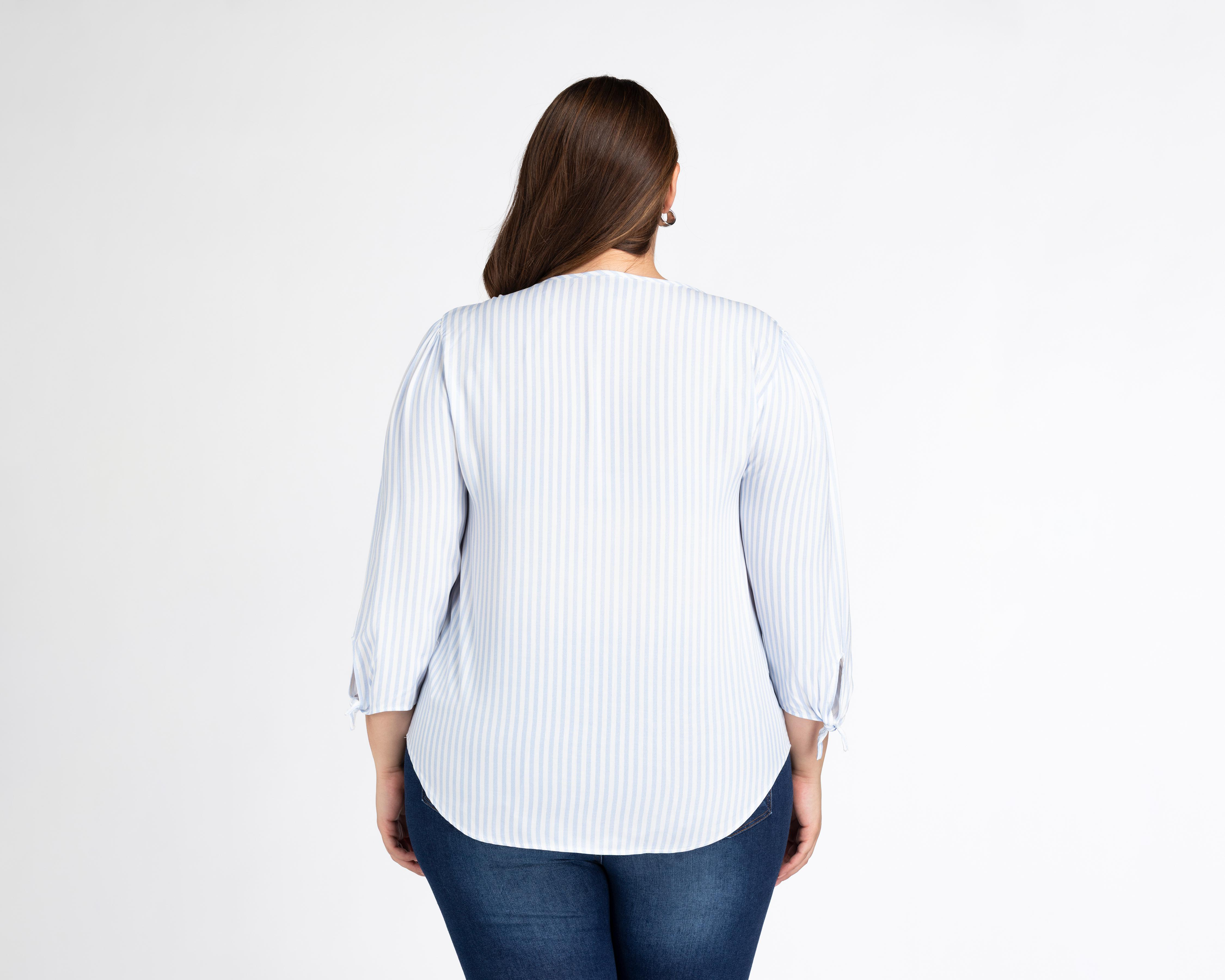 Foto 4 pulgar | Blusa Sahara Manga Larga para Mujer