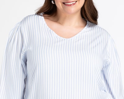 Foto 4 | Blusa Sahara Manga Larga para Mujer