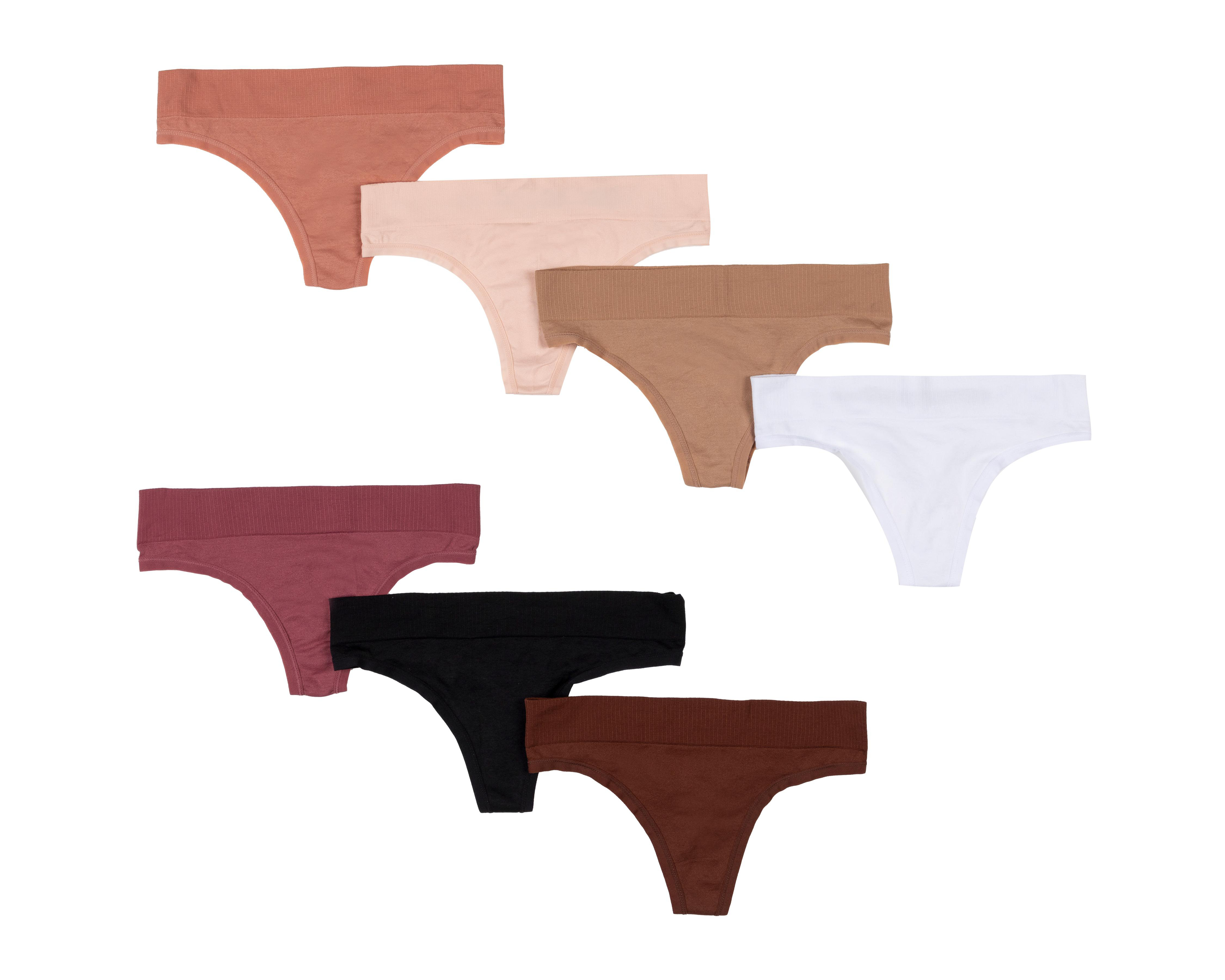 Foto 2 pulgar | Tanga Fitwell para Mujer 7 Piezas