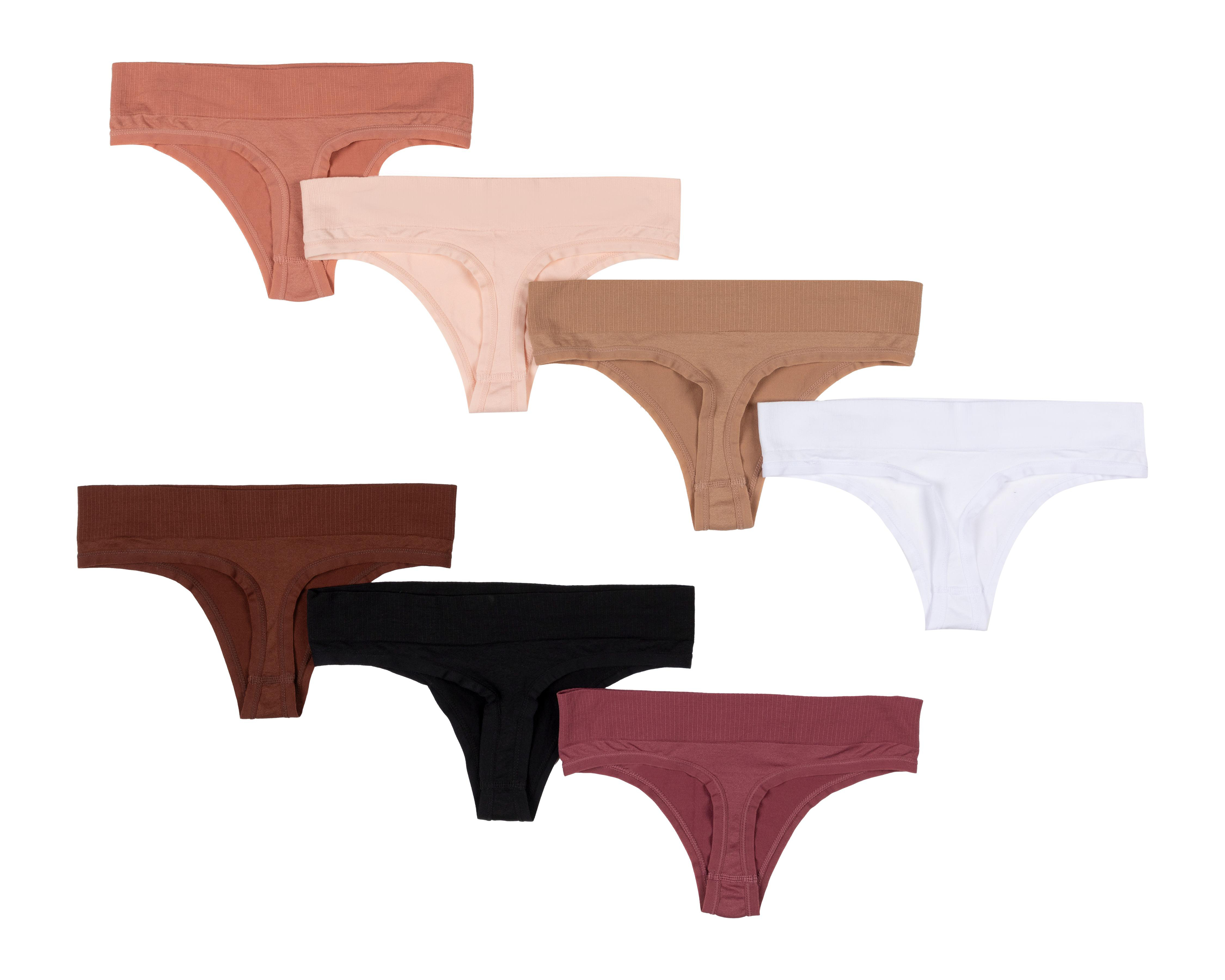 Foto 3 pulgar | Tanga Fitwell para Mujer 7 Piezas
