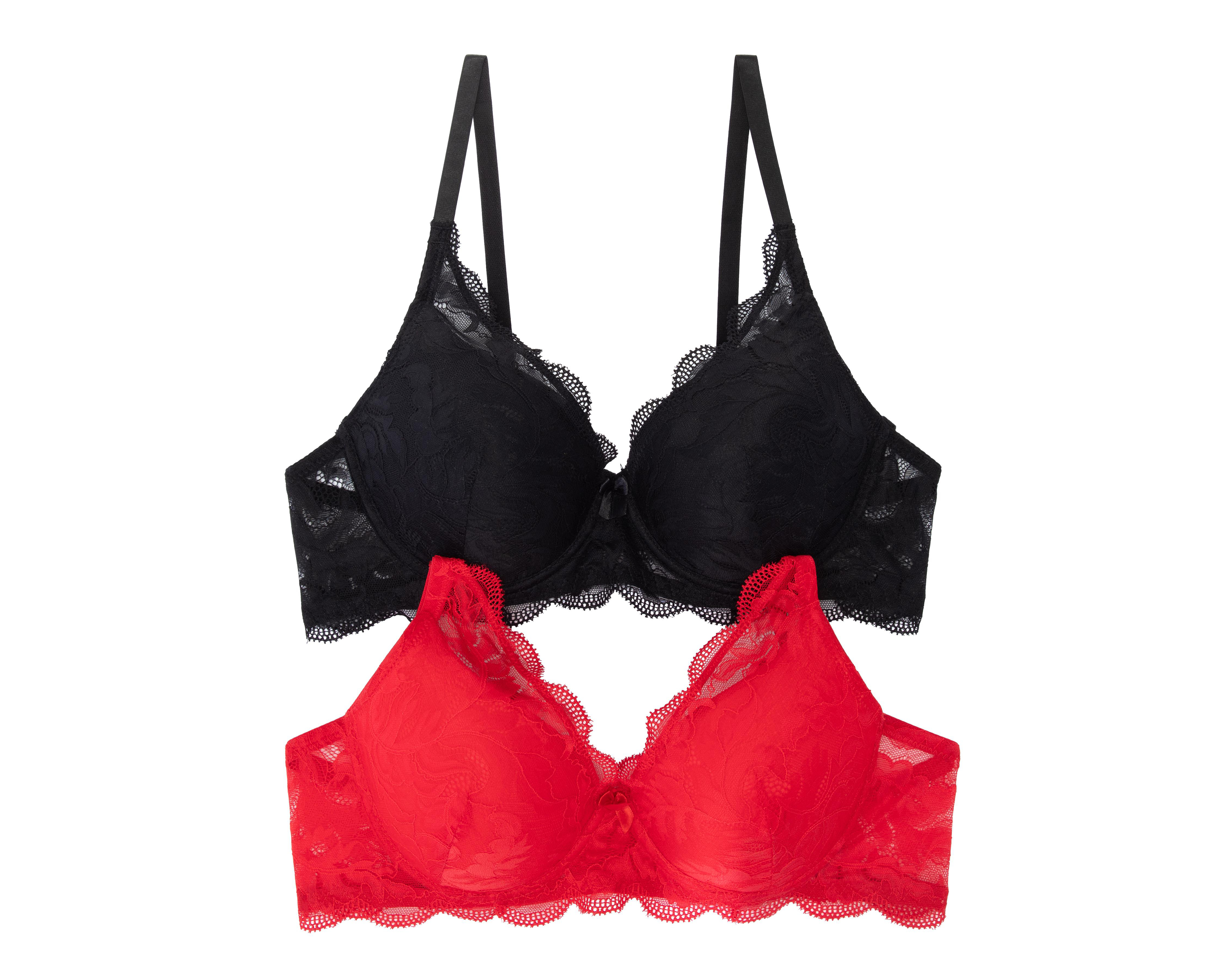 Foto 1 | Brasier con Encaje Carnival Copa Completa 2 Pack