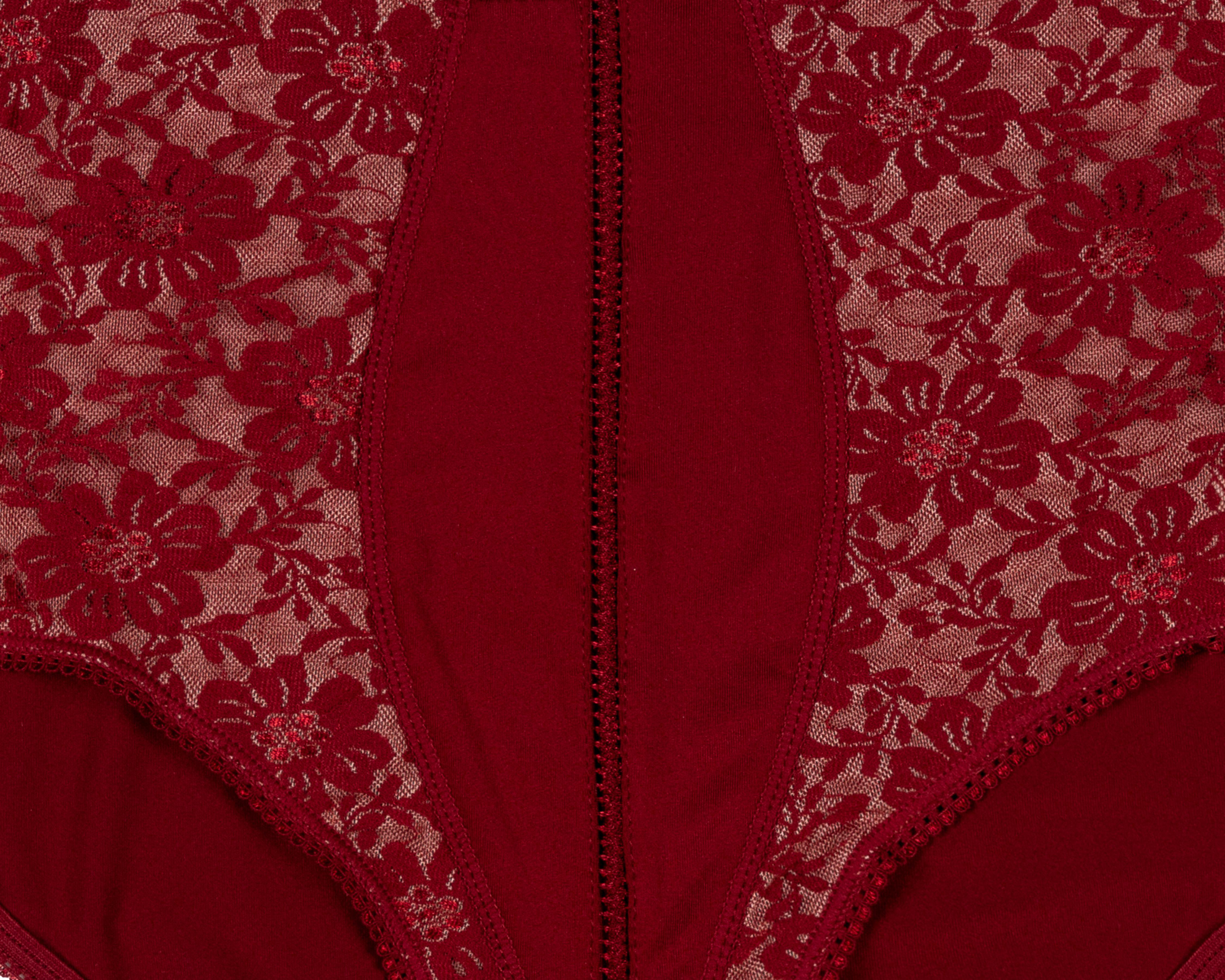 Foto 4 pulgar | Pantaleta con Encaje Prima Valentina para Mujer 3 Piezas