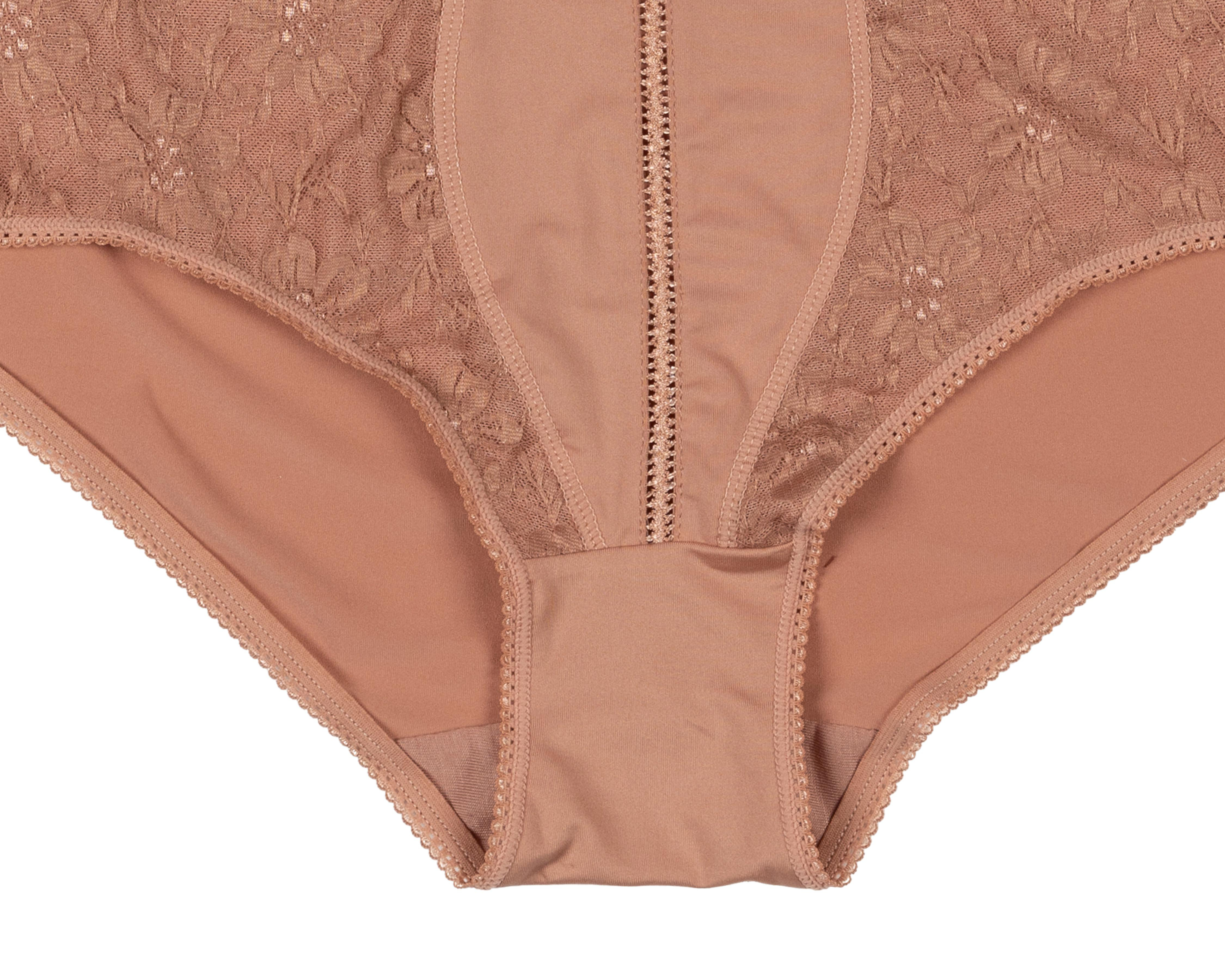 Foto 4 pulgar | Pantaleta con Encaje Prima Valentina para Mujer 3 Piezas