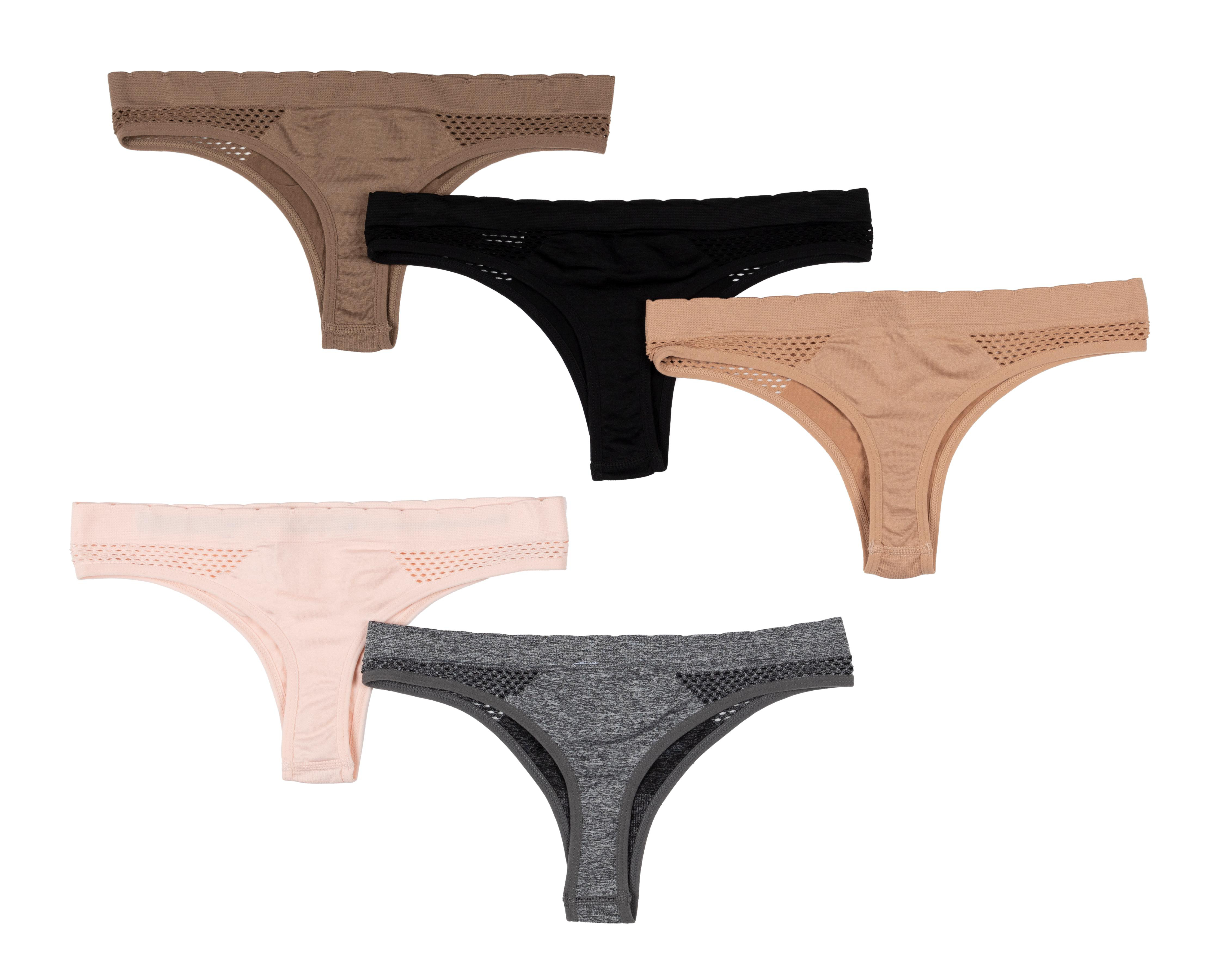 Foto 3 pulgar | Tanga Fitwell para Mujer 5 Piezas