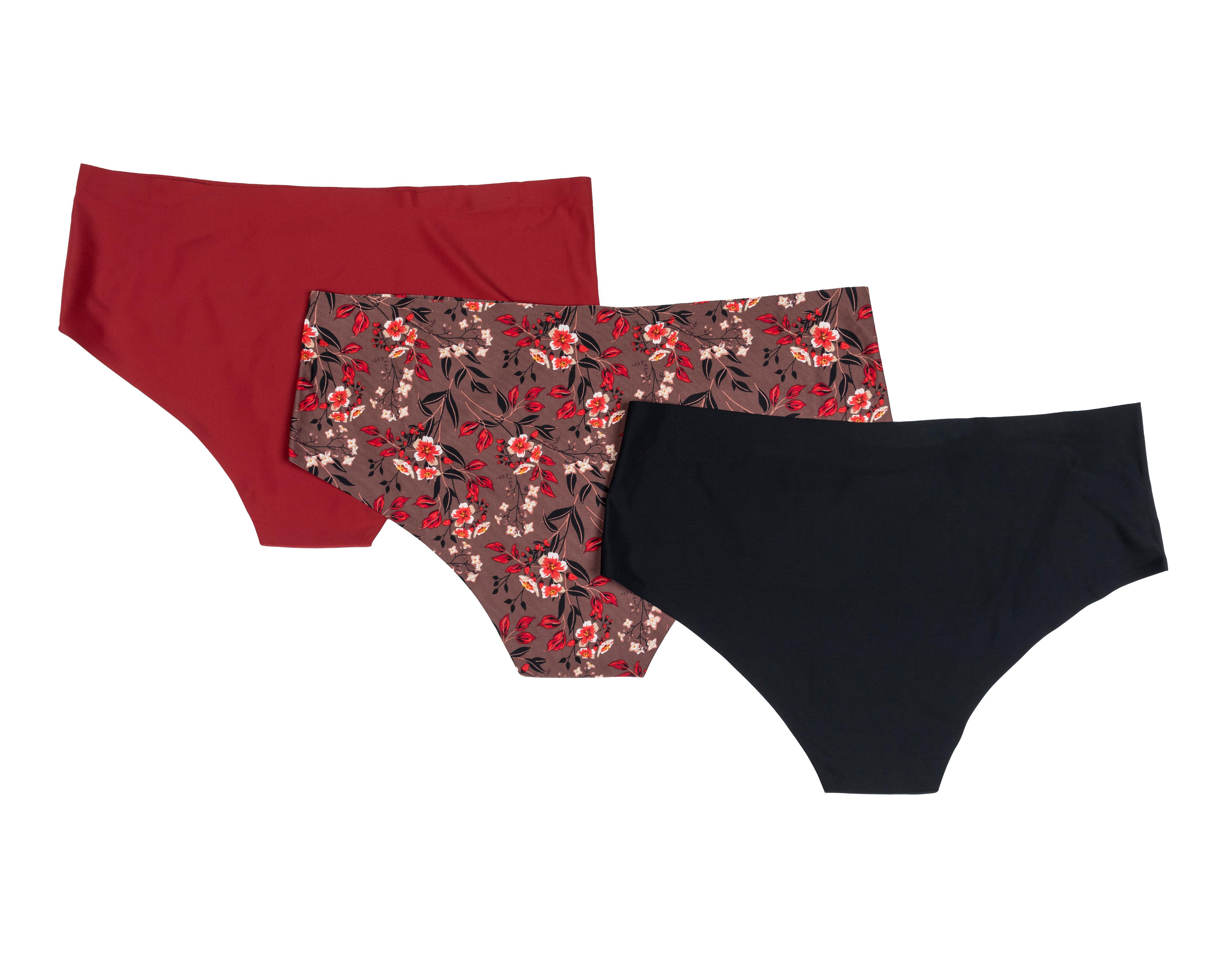 Foto 3 pulgar | Pantaleta Prima Valentina para Mujer 3 Piezas