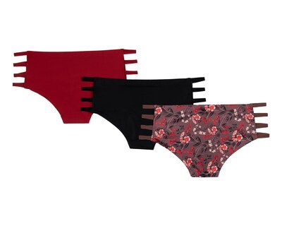 Foto 2 | Pantaleta con Elástico Prima Valentina para Mujer 3 Piezas