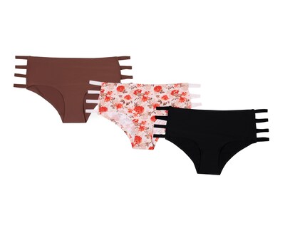 Foto 1 | Pantaleta con Elástico Prima Valentina para Mujer 3 Piezas