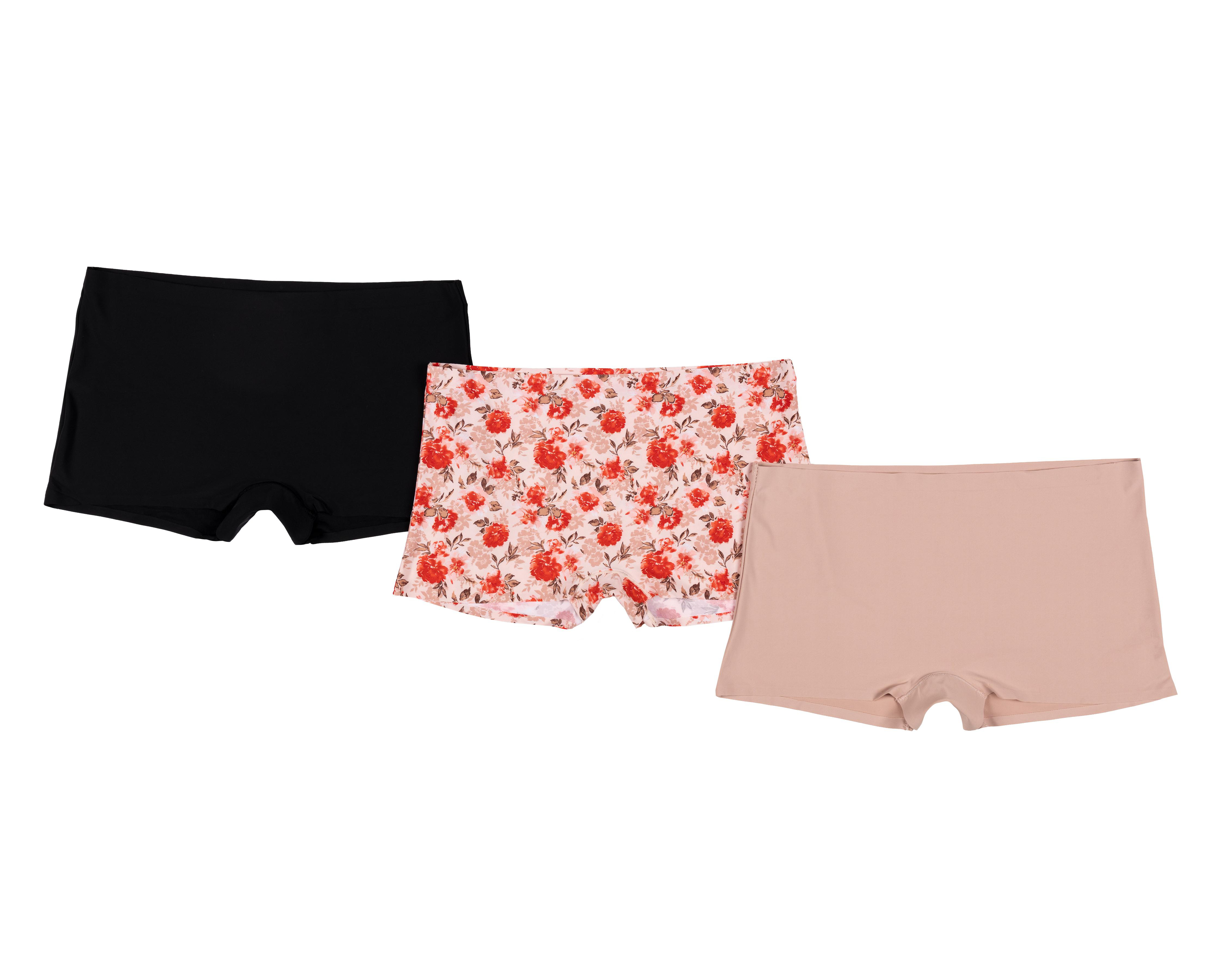 Foto 1 | Bóxer Seamless Prima Valentina para Mujer 3 Piezas
