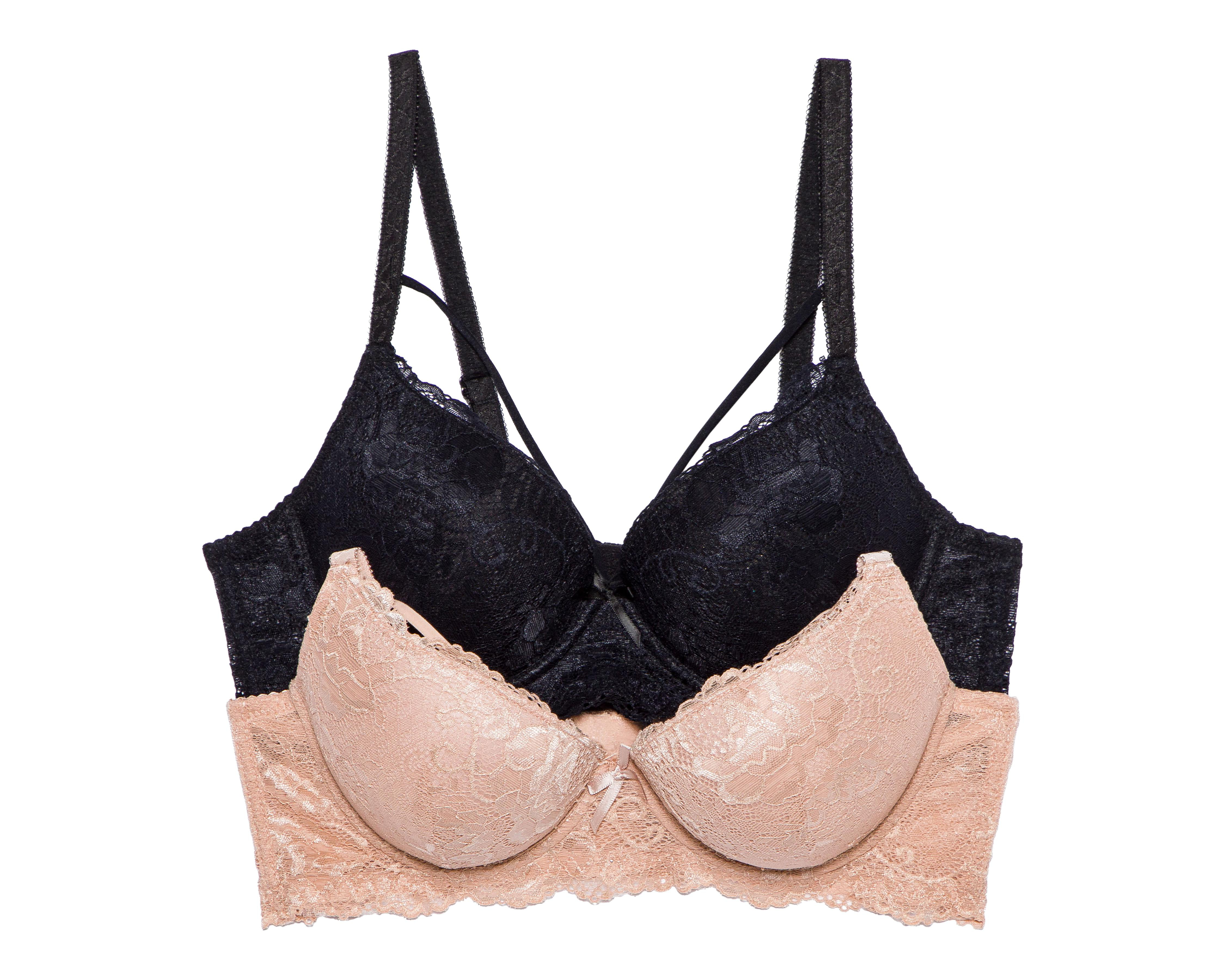 Brasier Copa Completa con Encaje Jennifer Lopez para Mujer 2 Piezas