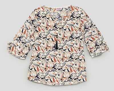 Foto 1 | Blusa Paloma Carmín con Collar para Mujer