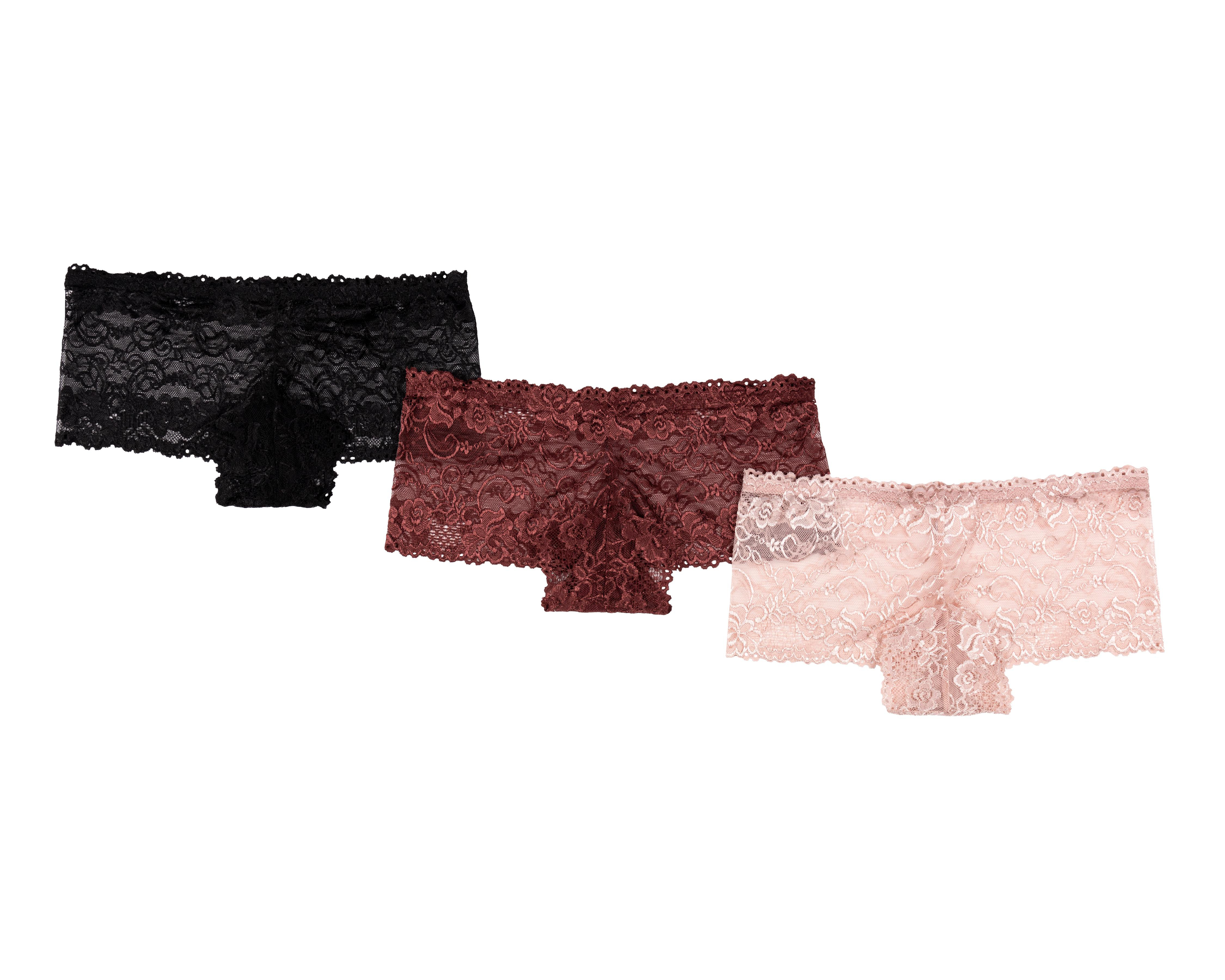Bikini con Encaje Prima Valentina para Mujer 3 Piezas