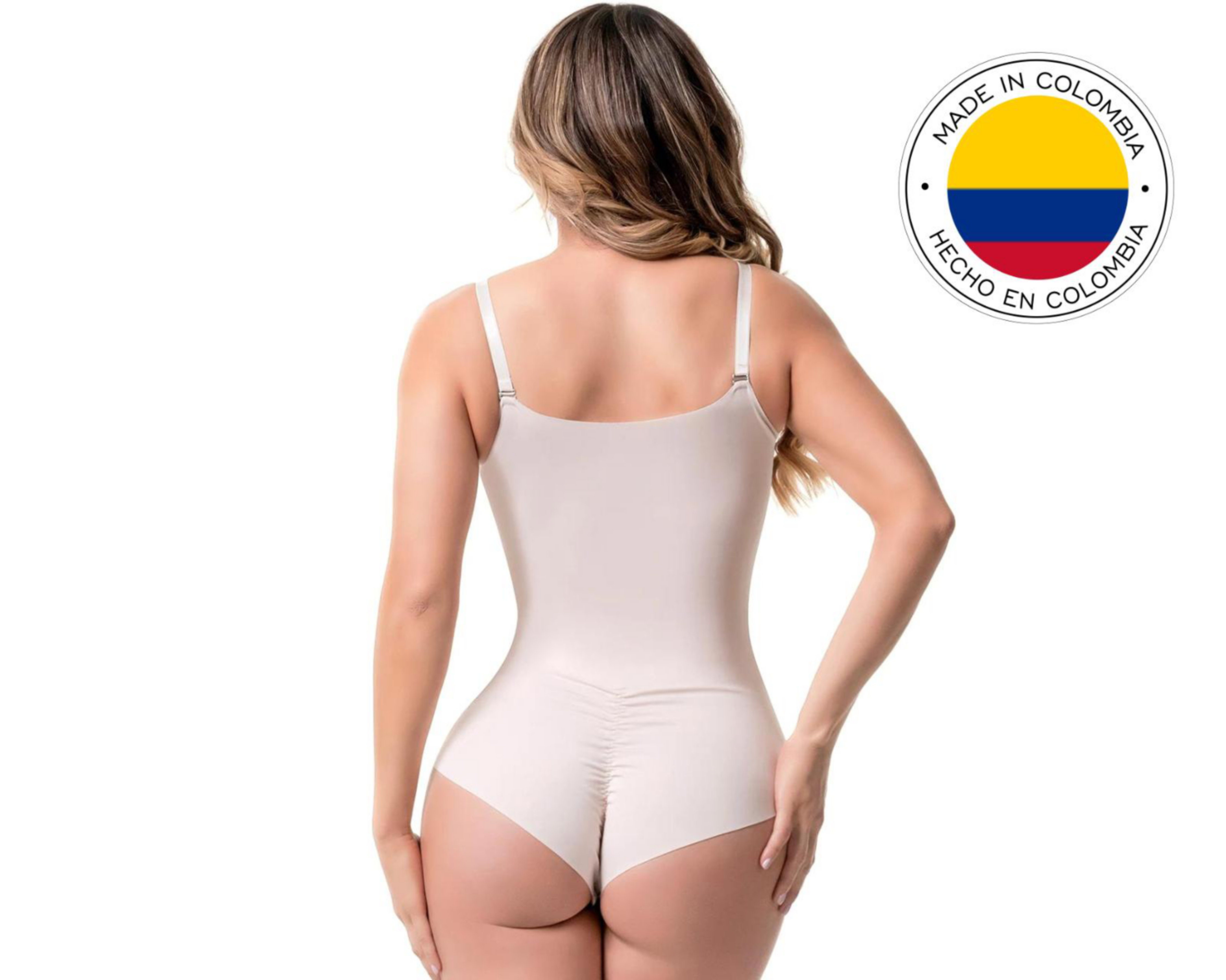 Foto 4 pulgar | Faja Colombiana Body Panty con Copa de Compresión Media