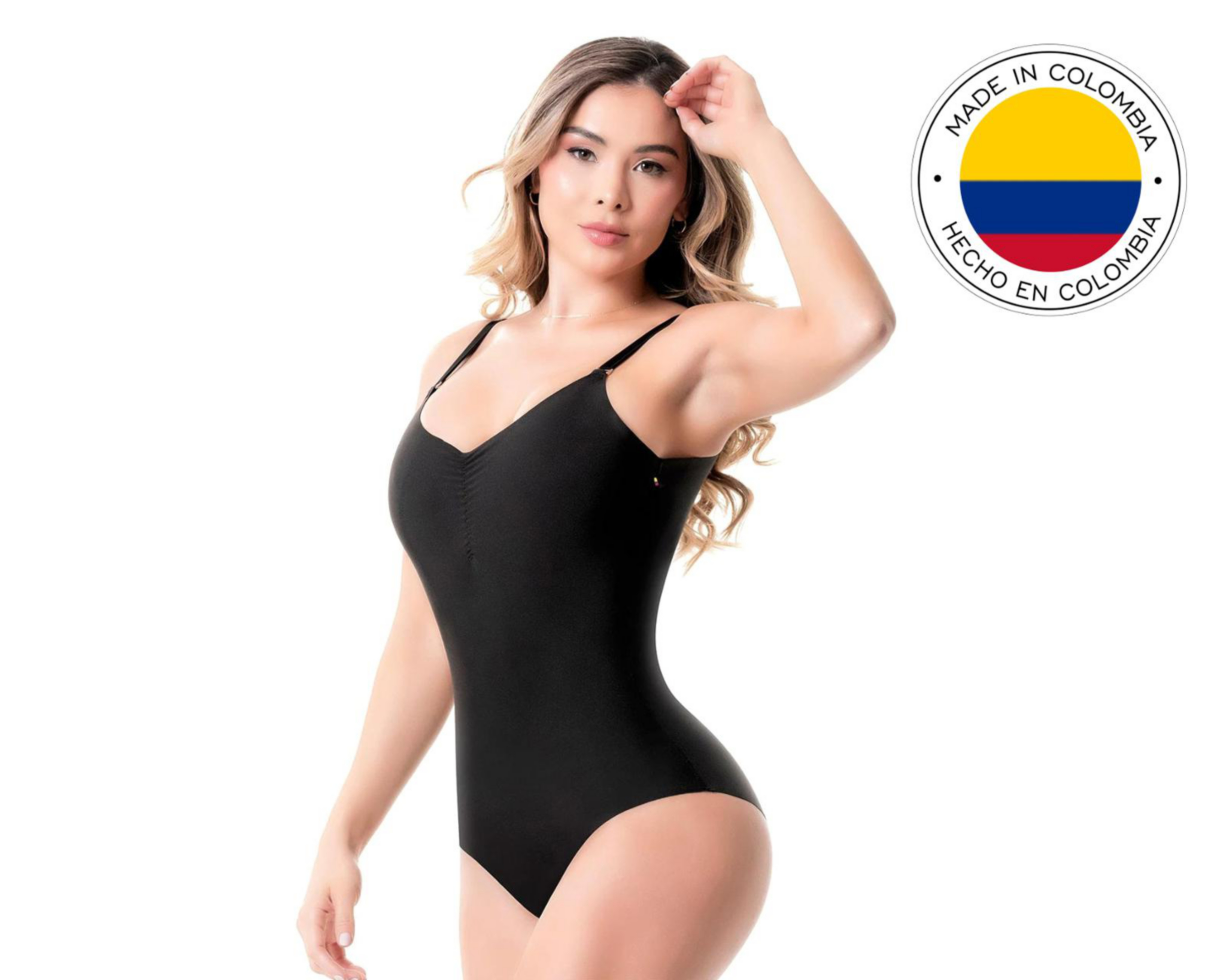 Foto 3 pulgar | Faja Colombiana Body Panty con Copa de Compresión Media