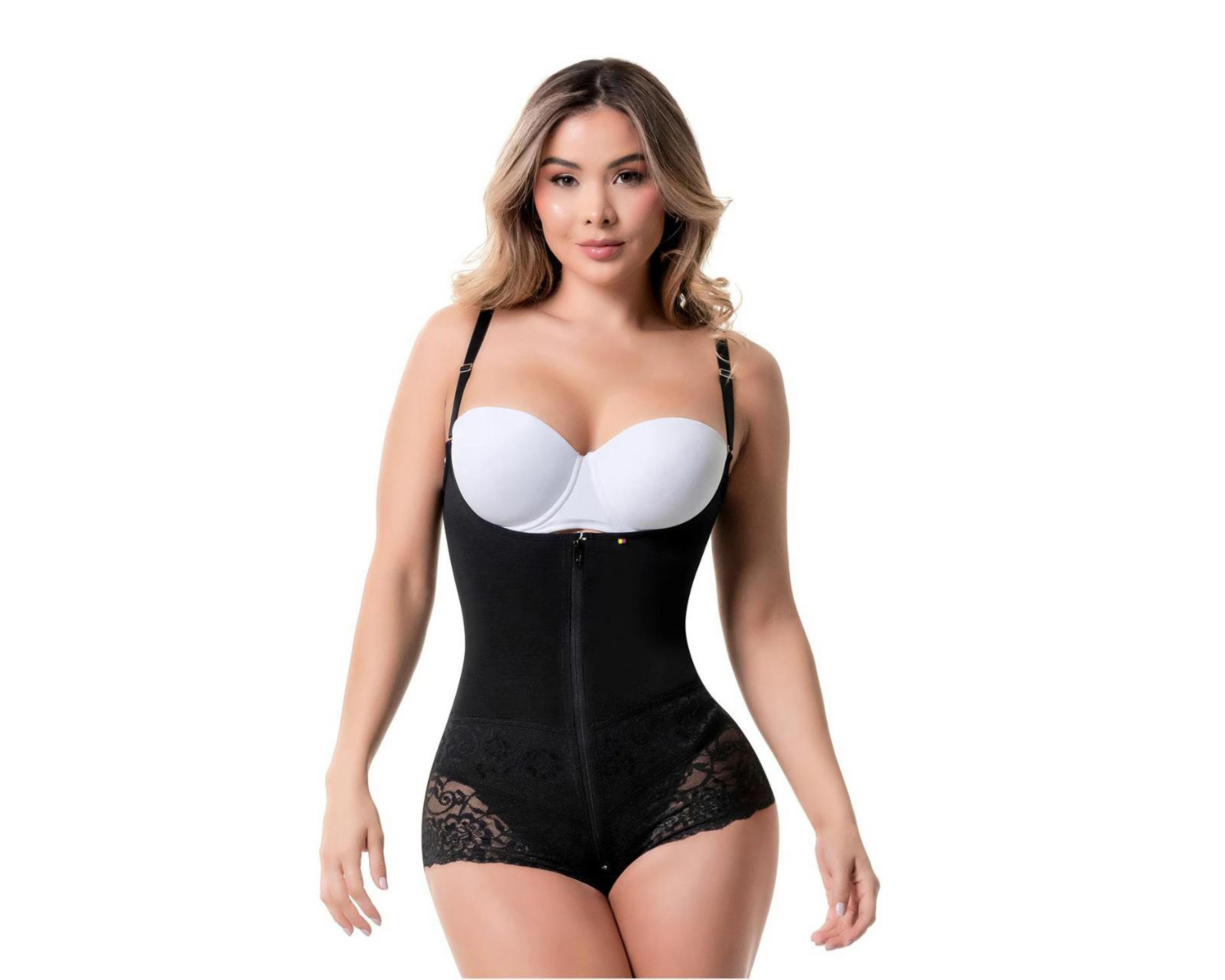 Foto 1 | Faja Colombiana Body Panty de Compresión Media con Encaje