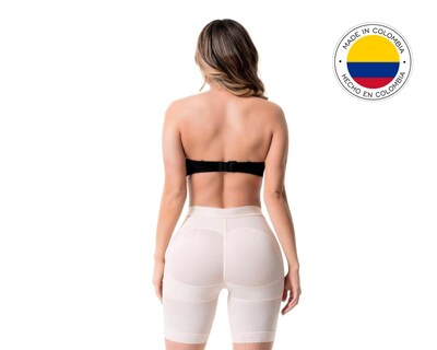 Foto 3 | Faja tipo Short Beauty Secret Blanco para Mujer