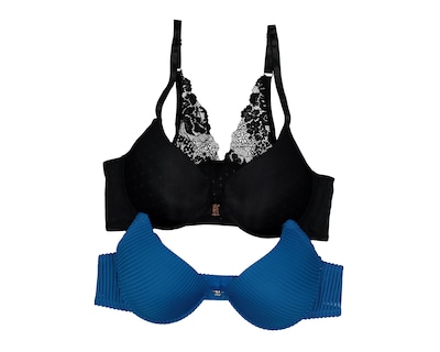 Foto 1 | Brasier con Encaje Carnival Copa Completa para Mujer 2 Pack