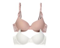 Brasier con Encaje Carnival Copa Completa para Mujer 2 Pack