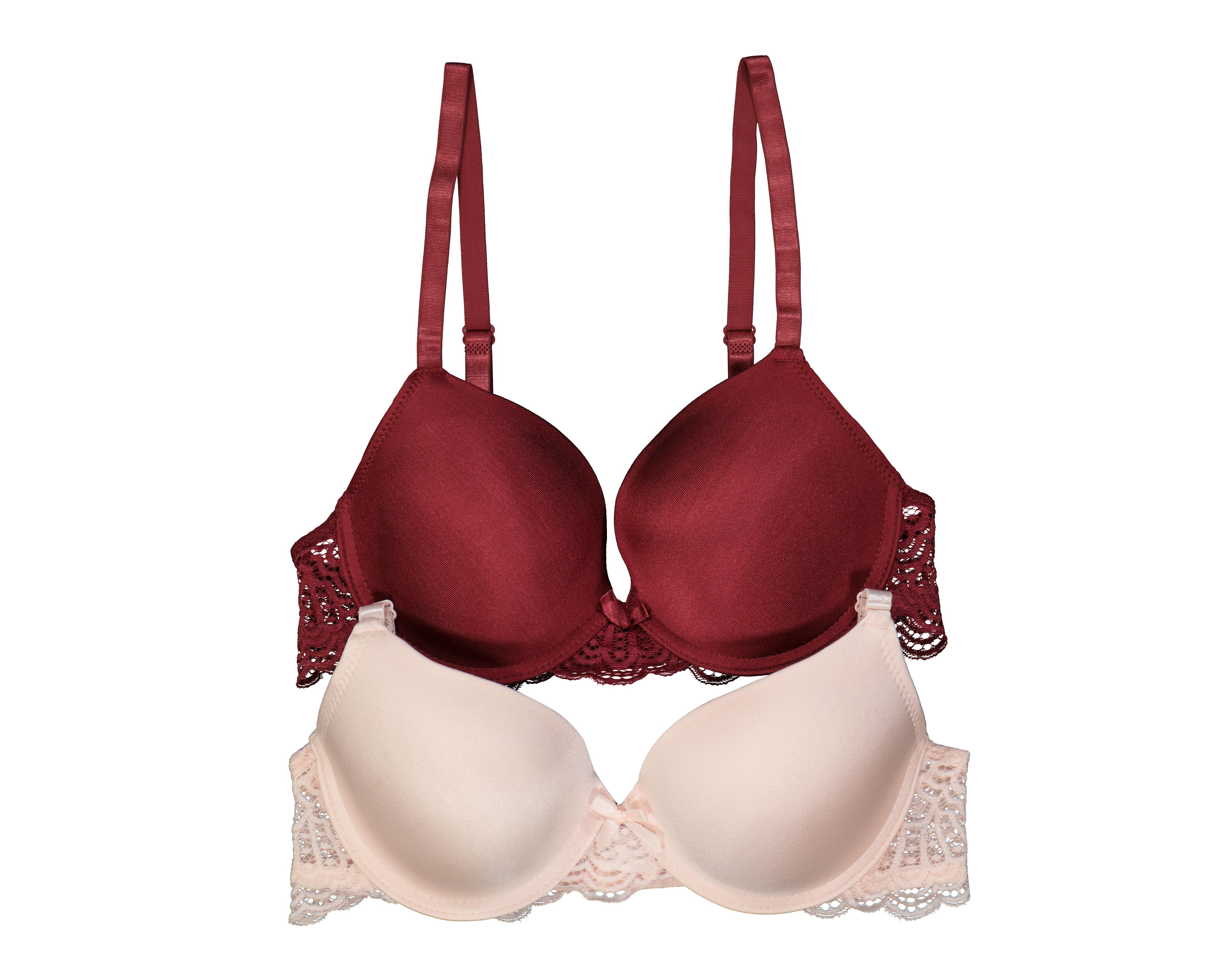 Brasier con Encaje Carnival Copa Completa para Mujer 2 Pack