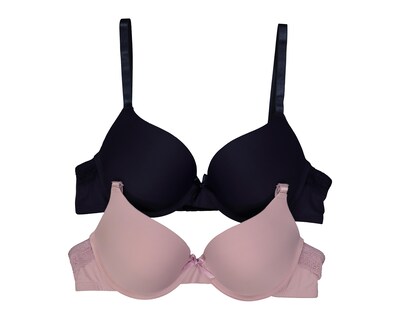 Foto 1 | Brasier con Encaje Carnival Copa Completa para Mujer 2 Pack