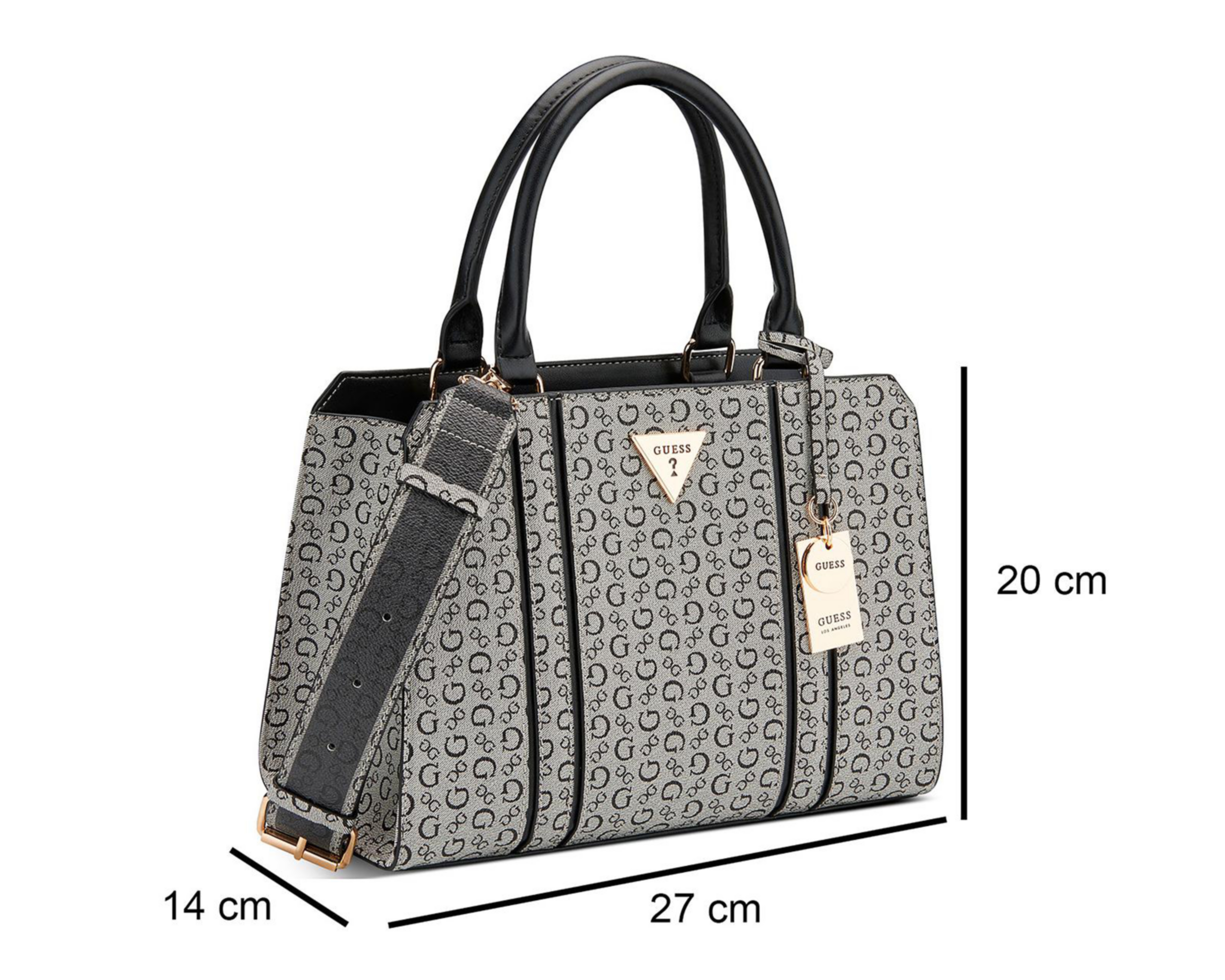 Foto 6 pulgar | Bolsa de Hombro Guess